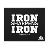 Iron - Sharpens Iron - Canvas Gallery Wrap