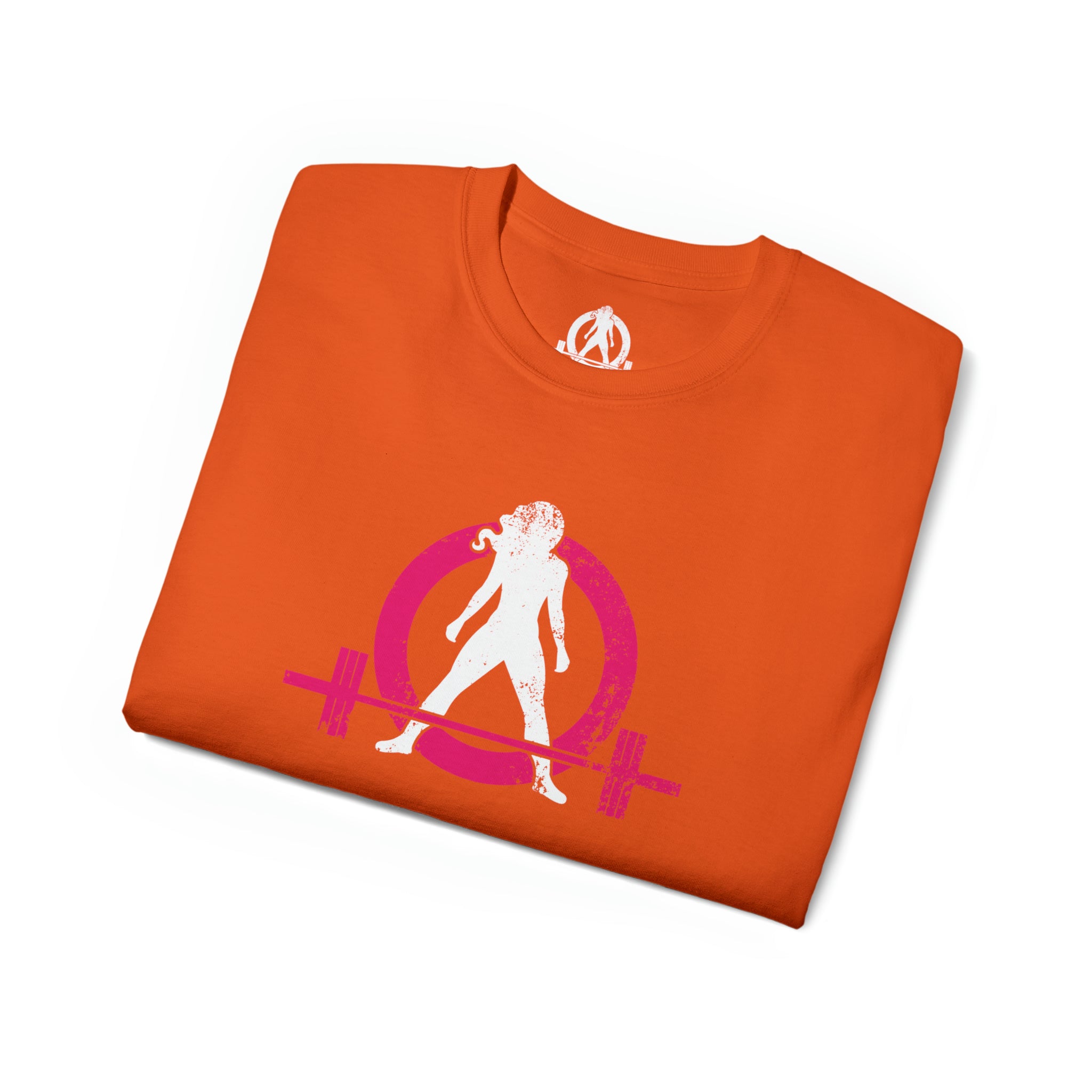 Strong Not Skinny - Unisex Ultra Cotton Tee - Color Distressed Logo
