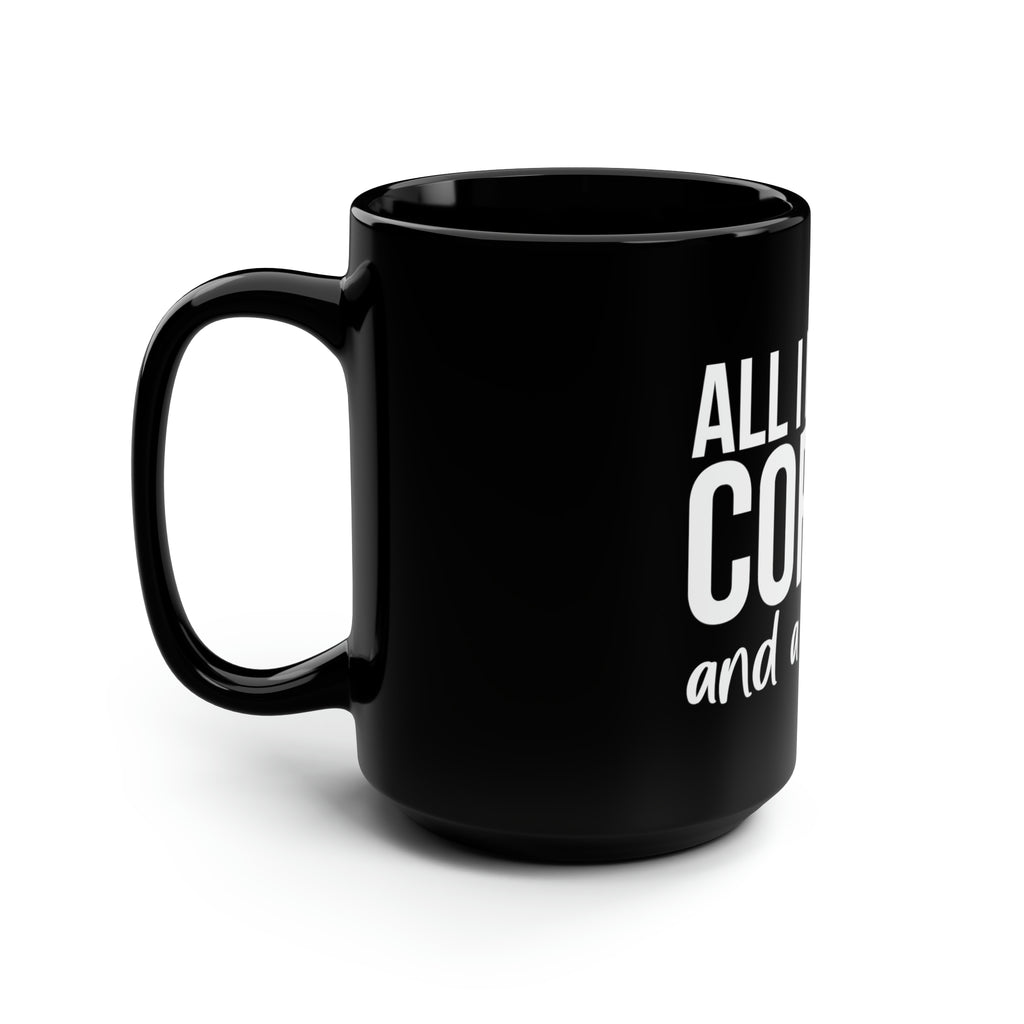 COFFEE and a Barbell -15oz Mug