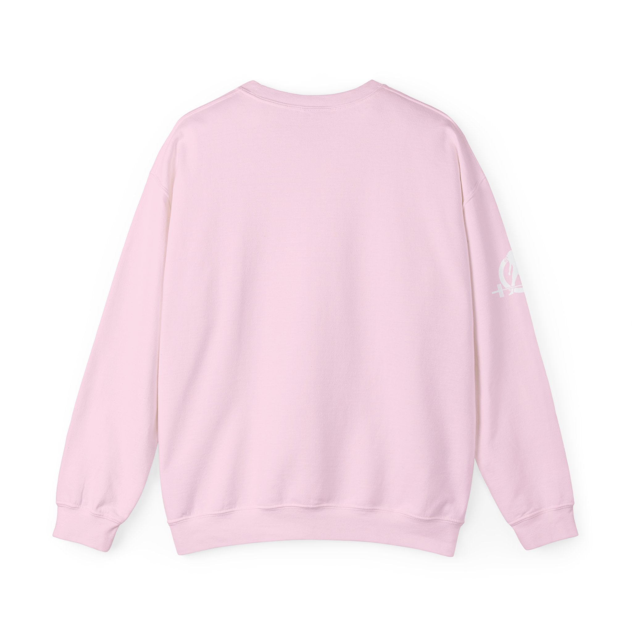 Cardio = Lift Weights Faster - Unisex Heavy Blend™ Crewneck Sweatshirt - Front  Logo