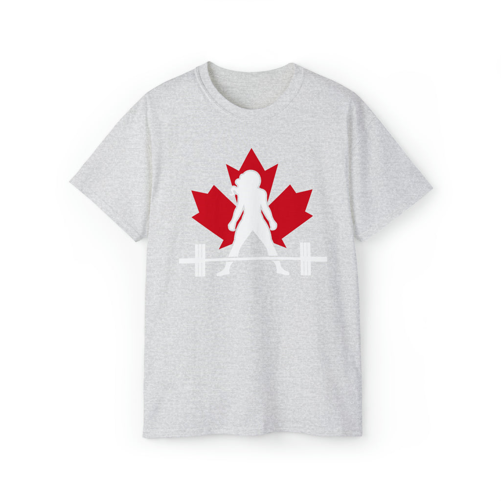 Canada Logo Dark - Unisex Ultra Cotton Tee - Plain Back