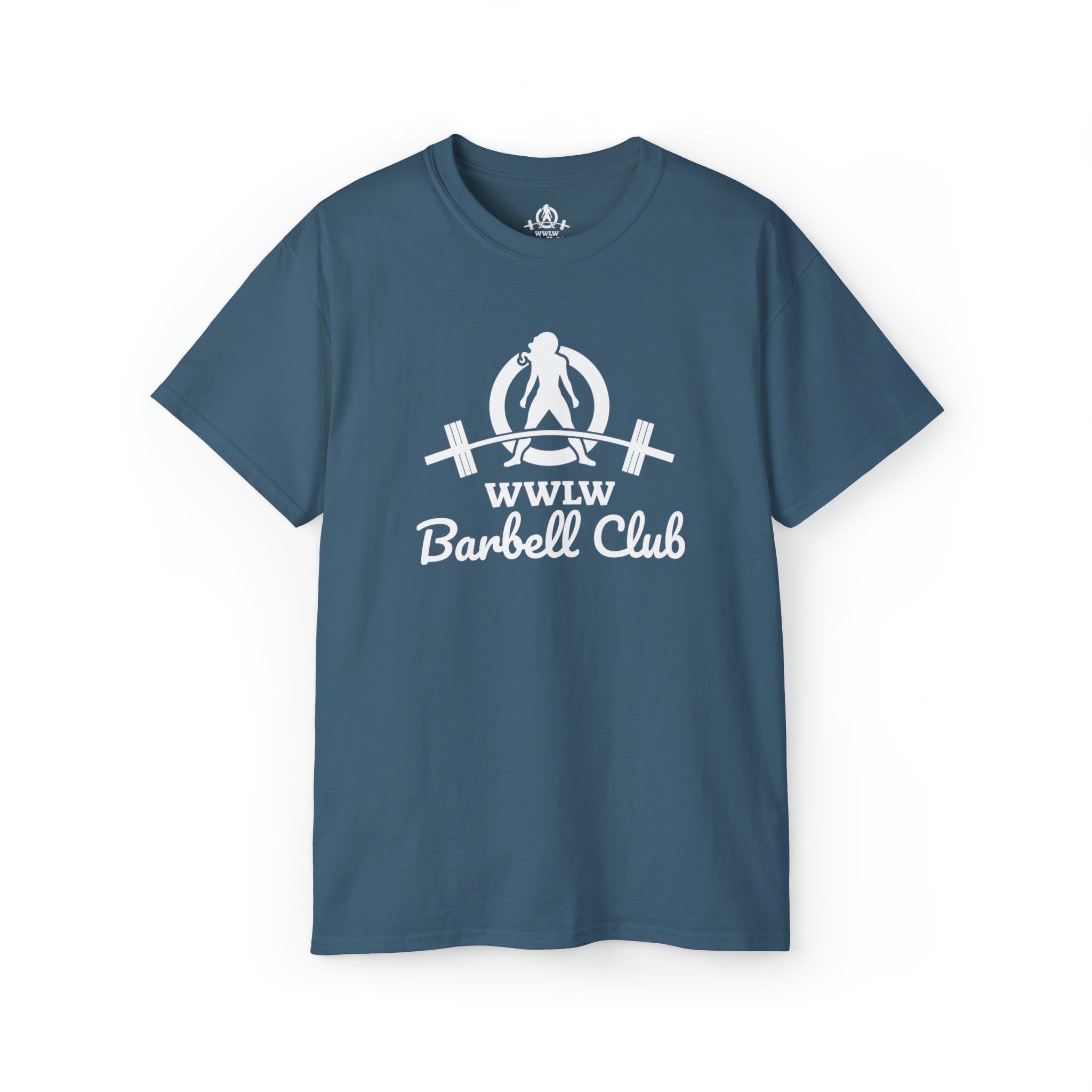 Barbell Club - Unisex Ultra Cotton Tee - White Logo