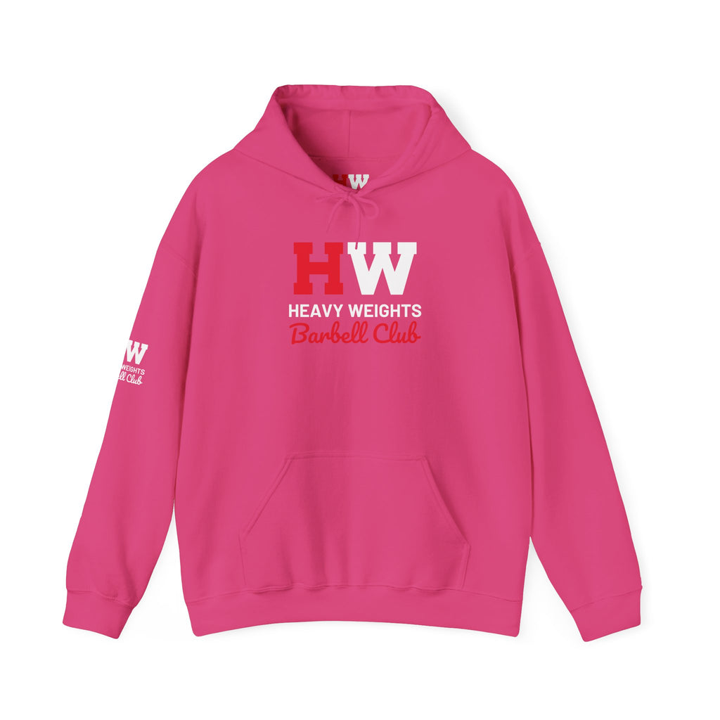 Heavy Weights Barbell Club – Unisex Heavy Blend™ Hooded Sweatshirt 🏋️‍♂️🔥