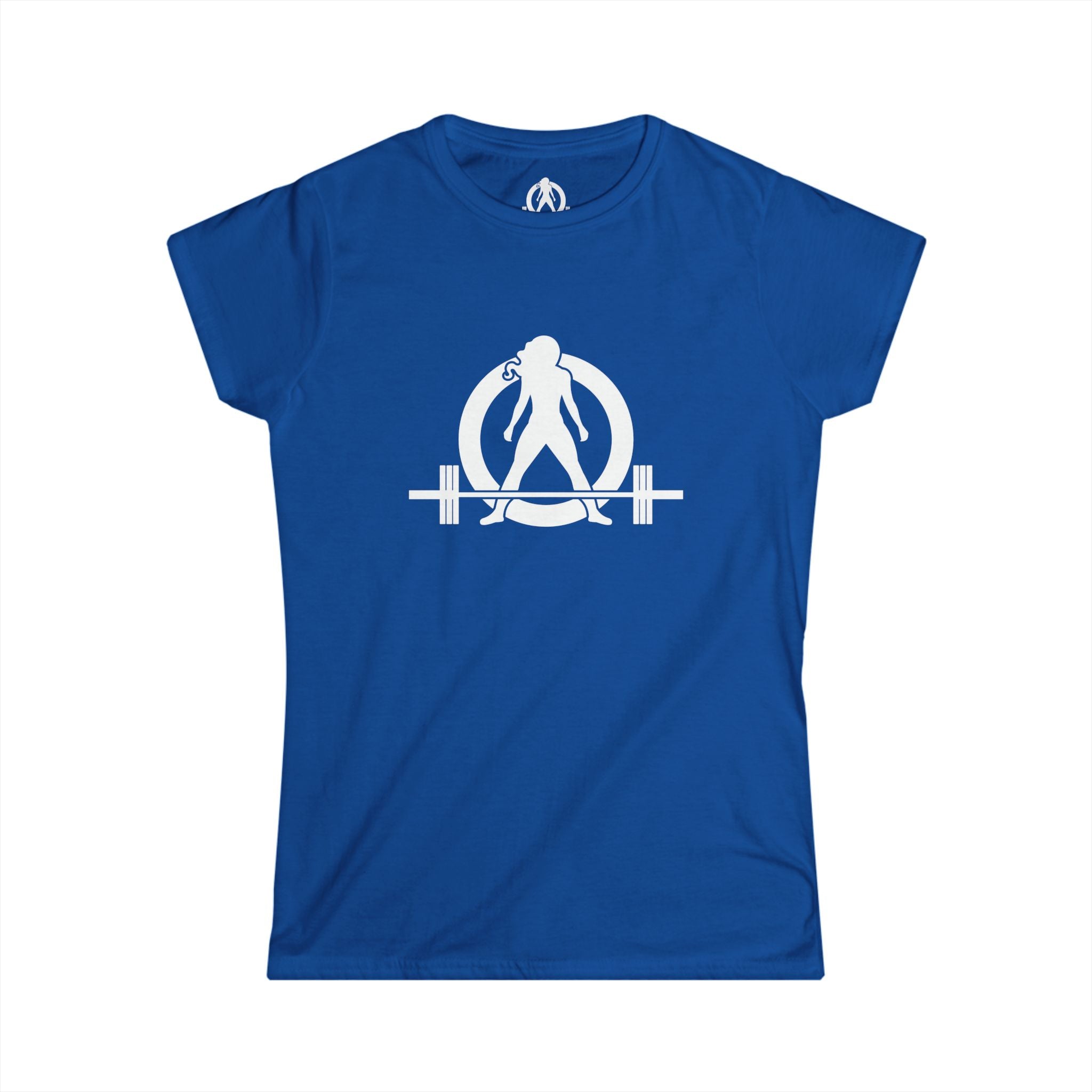 Kick Your Ass - Women's Softstyle Tee - White Logo - V2