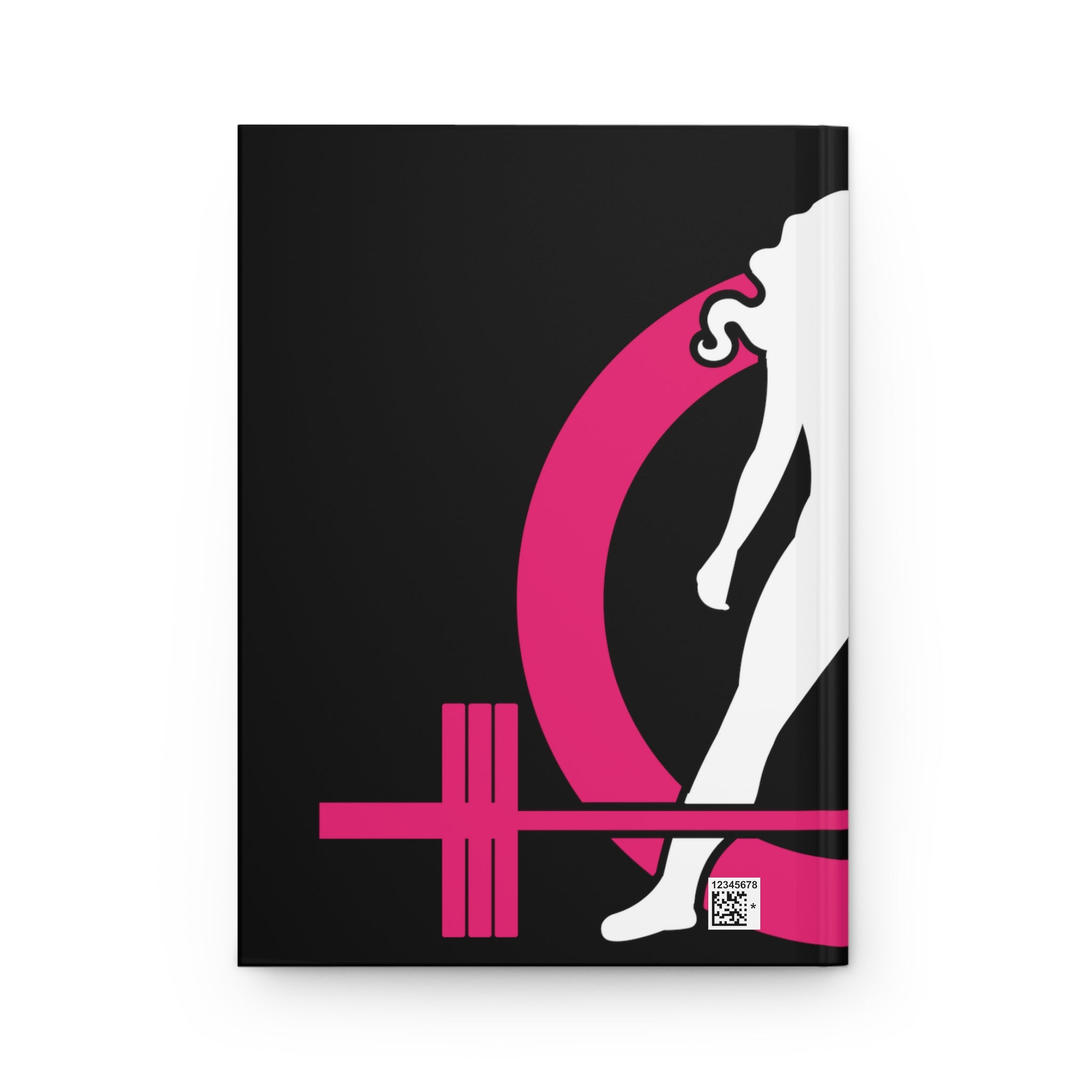 Hardcover Journal Matte - Half Classic Dark Logo