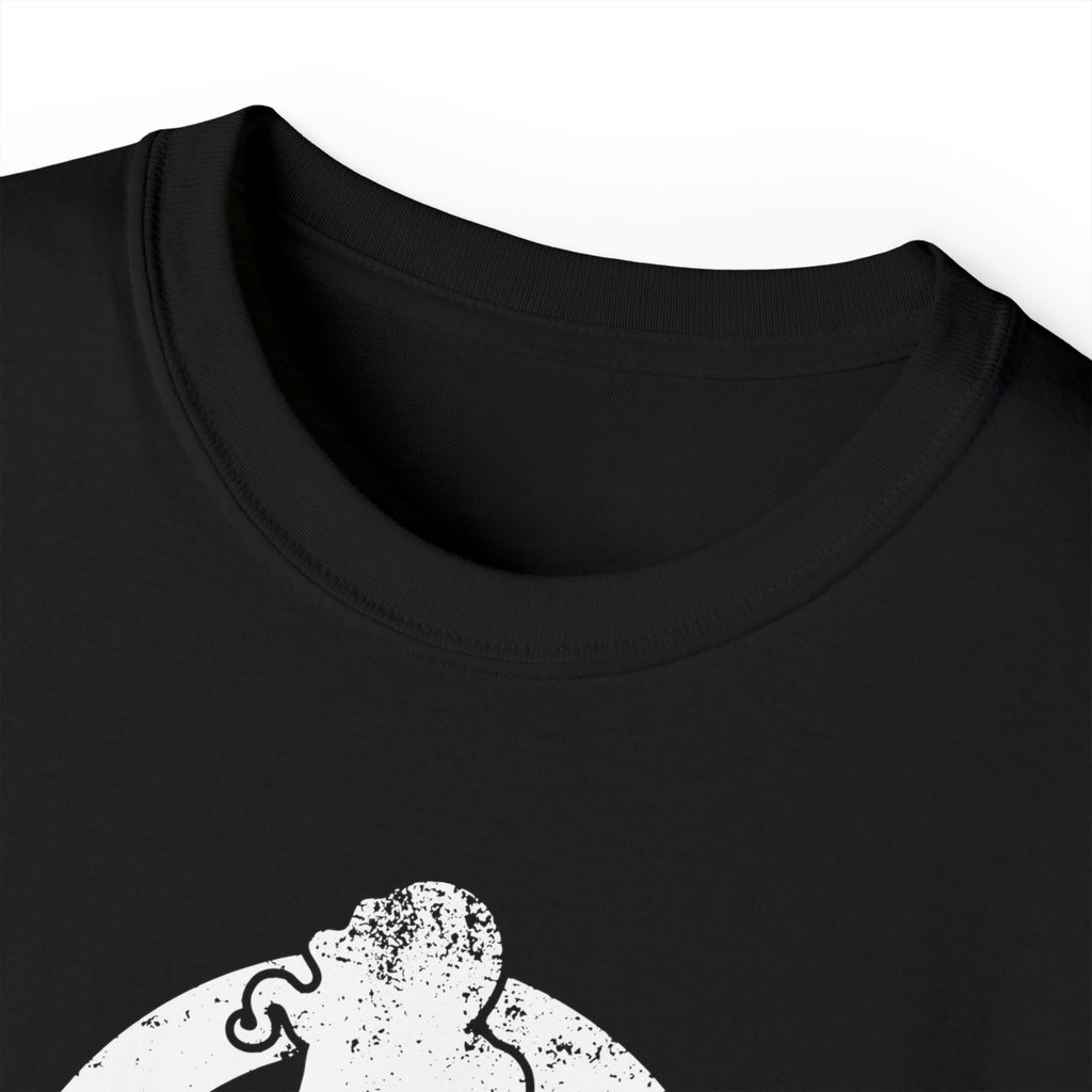 Strong Is Beautiful - Unisex Ultra Cotton Tee - Distressed White Logo - (BEST SELLER)