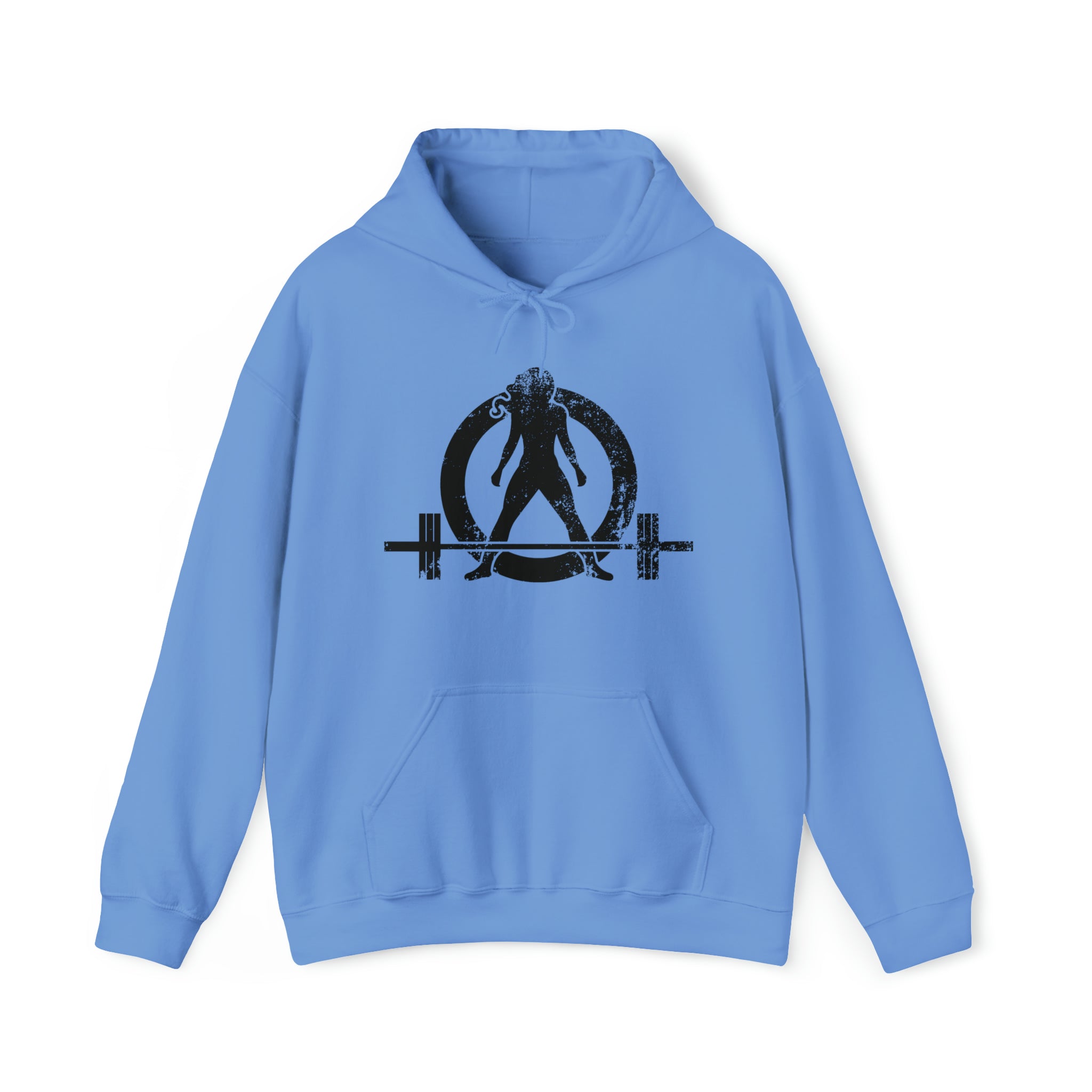 Distressed Logo - Unisex Heavy Blend Hooded Sweatshirt - Black Logo  (BEST SELLER)