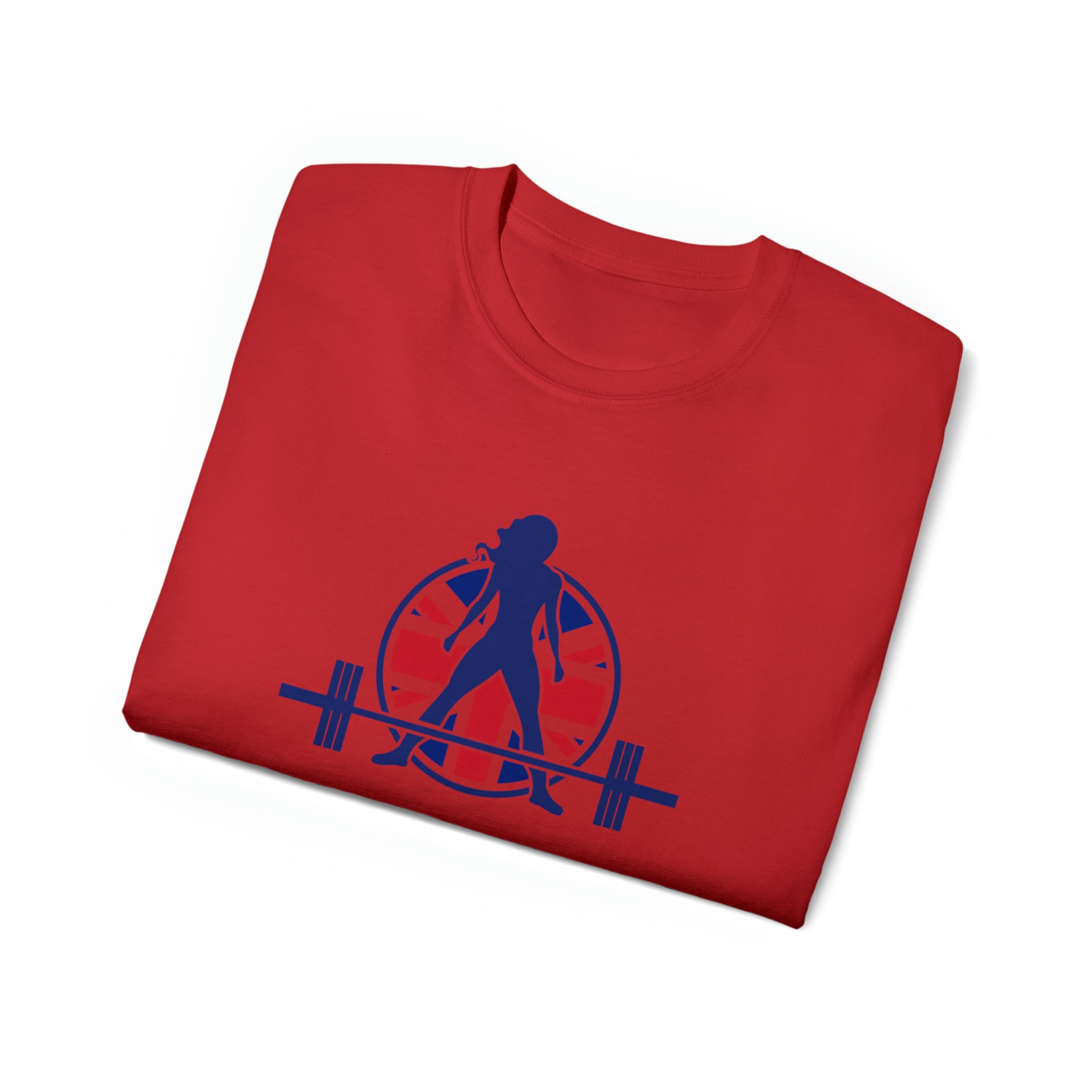 Unisex Ultra Cotton Tee - UK Logo Light - Plain Back
