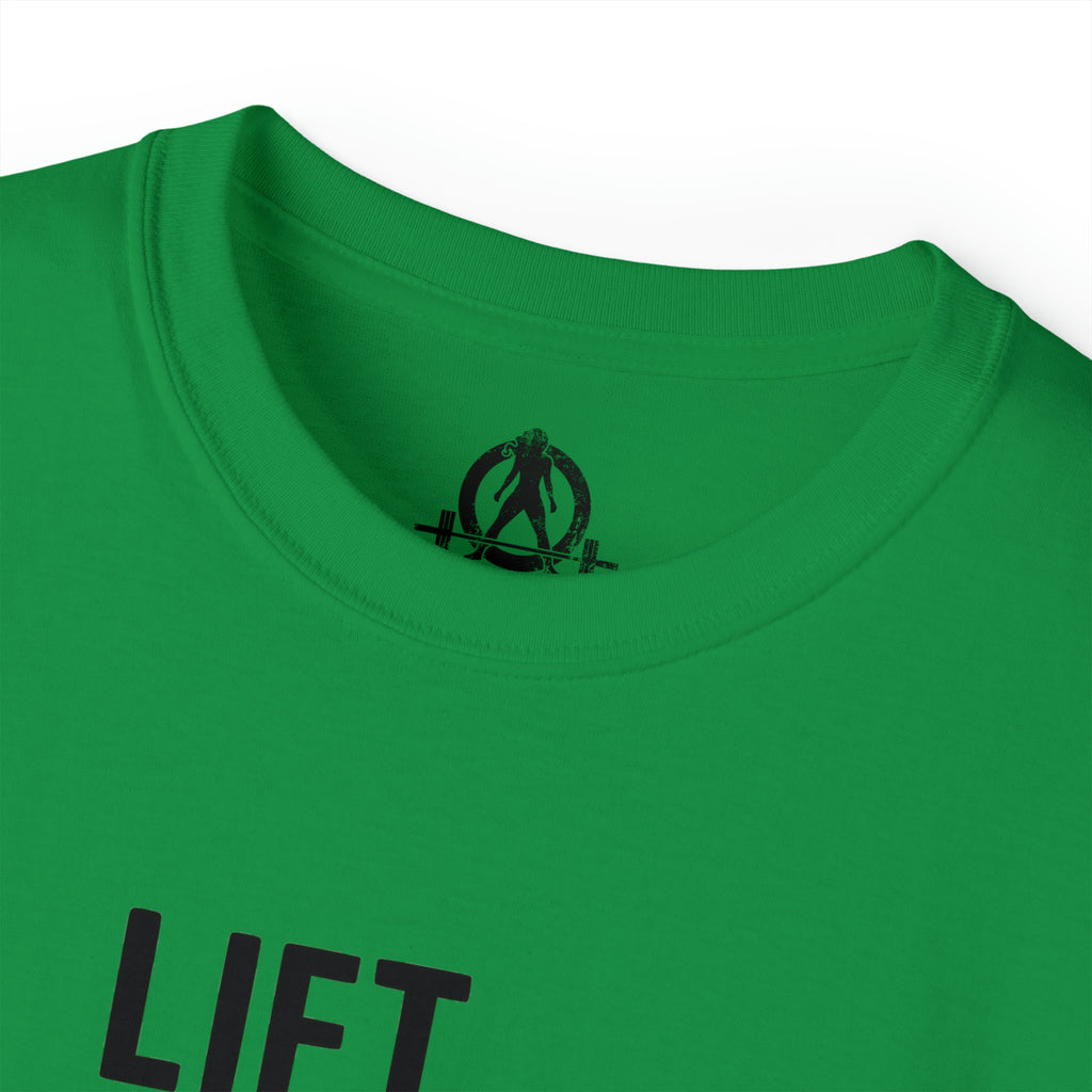 Lift Heavy Pet Cats - Unisex Ultra Cotton Tee - Black Logo