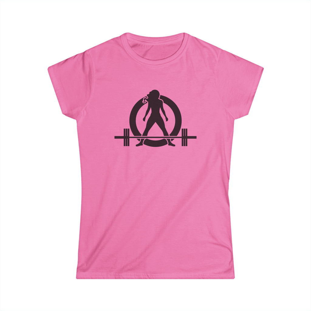 45 + 45 = 135 V1 - Women's Softstyle Tee - Black Logo on Front & Back