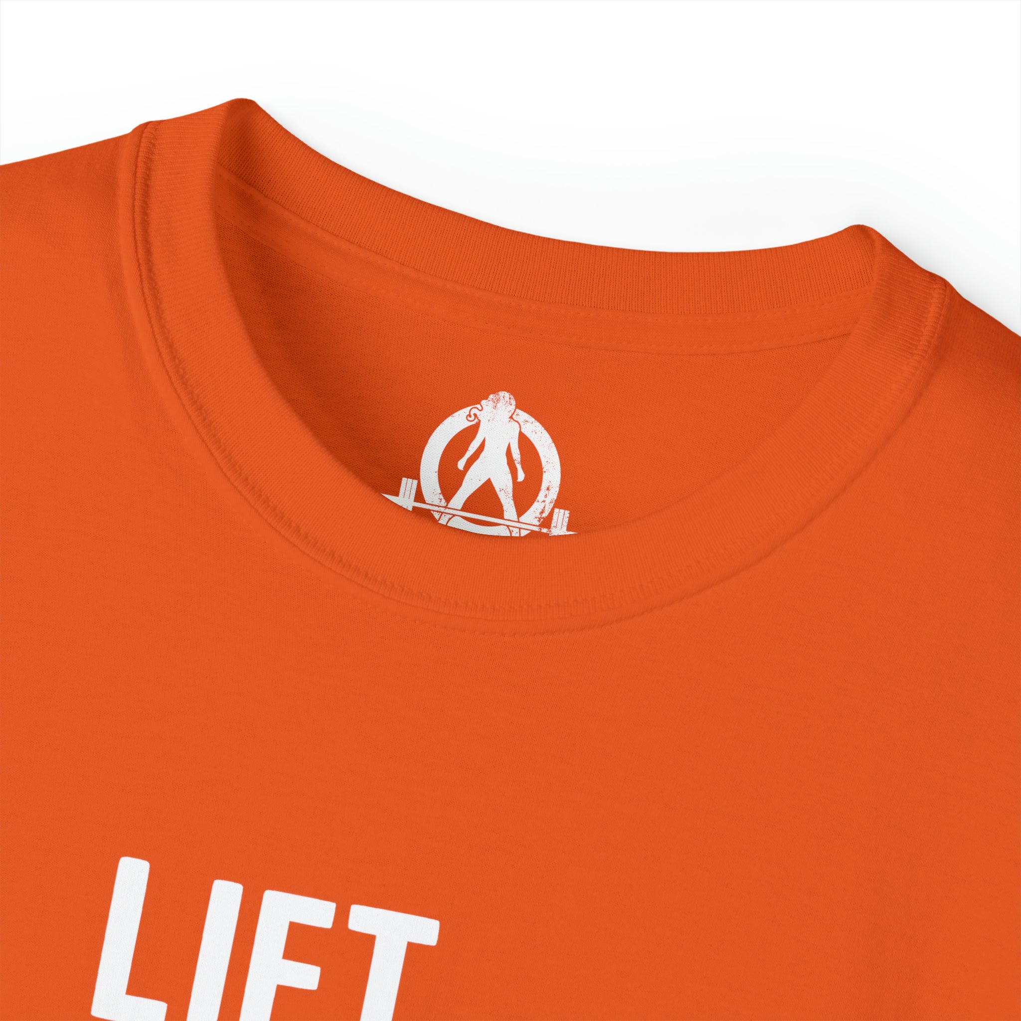 Lift Heavy Pet Cats - Unisex Ultra Cotton Tee - White Logo