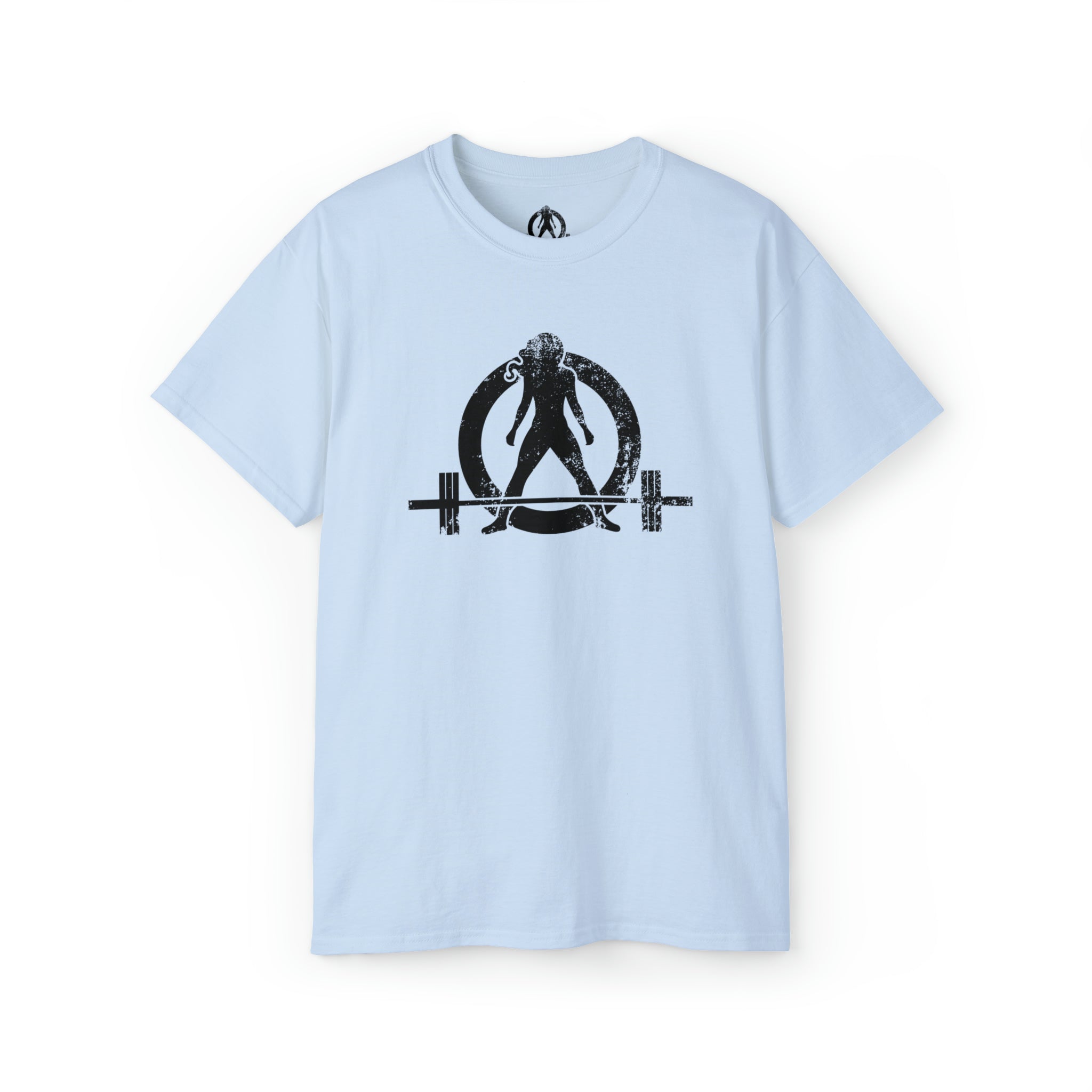 Distressed - Unisex Ultra Cotton Tee - Black Logo