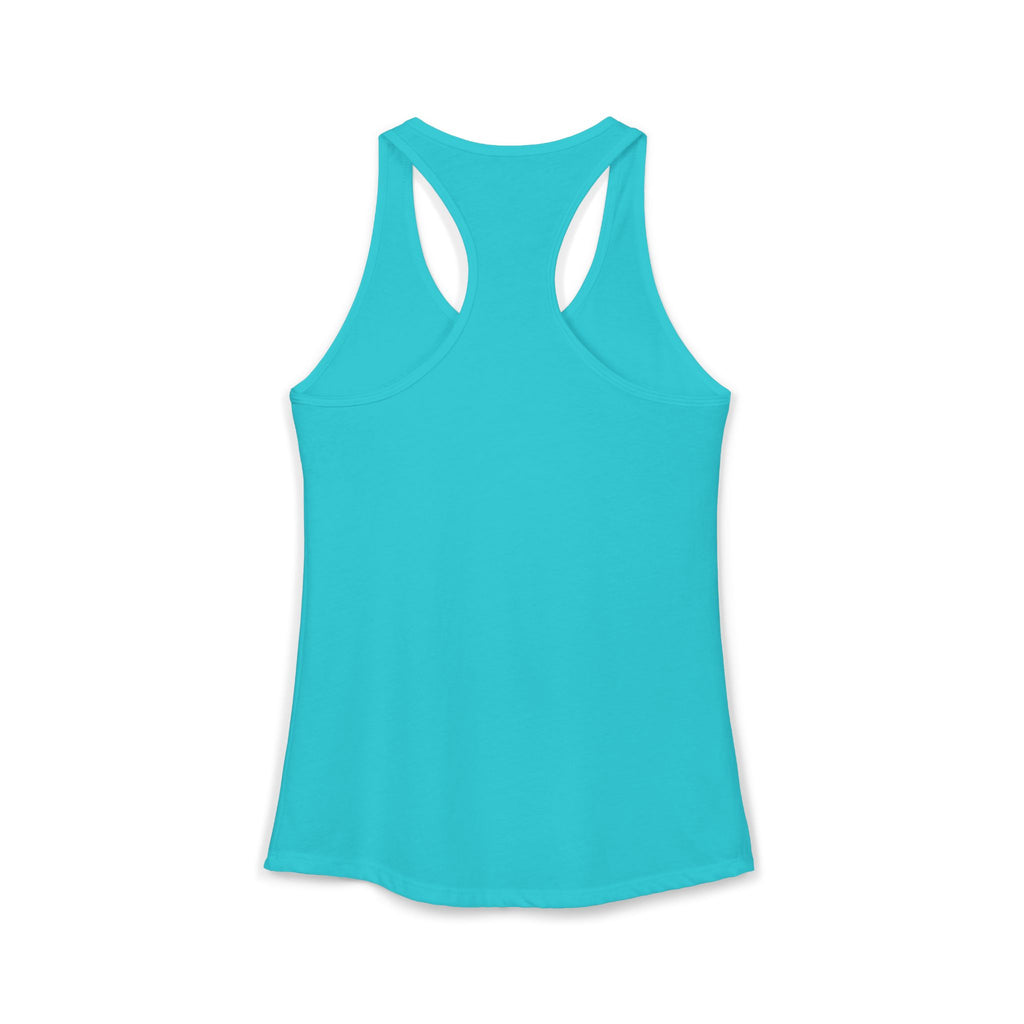 Lift Weights & Hang Out With My Dog  - Dark Logo - Women's Ideal Racerback Tank