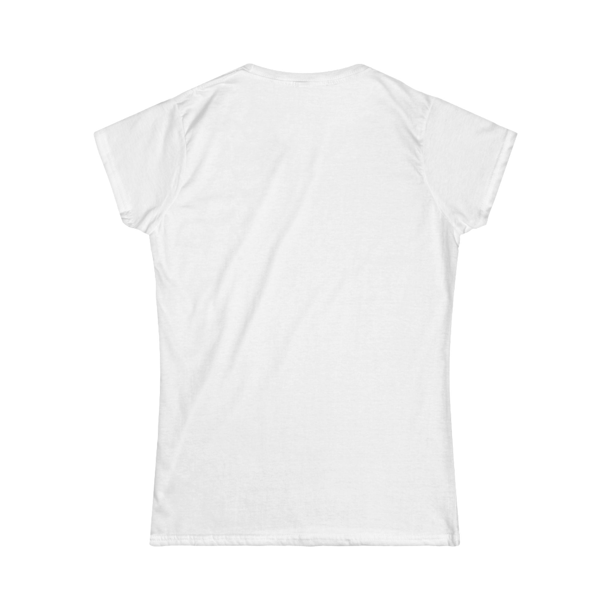 I Could Deadlift You - Women's Softstyle Tee - Plain Back - Black Logo