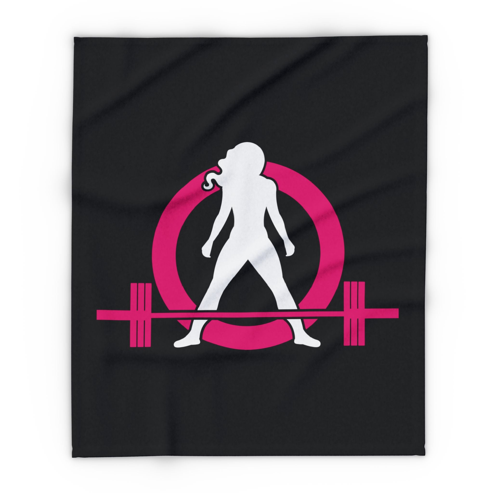 WWLW Arctic Fleece Blanket – Black Classic Logo 🖤