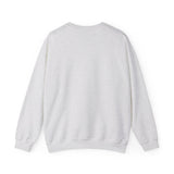 Distressed Logo - Unisex Heavy Blend™ Crewneck Sweatshirt - White Logo