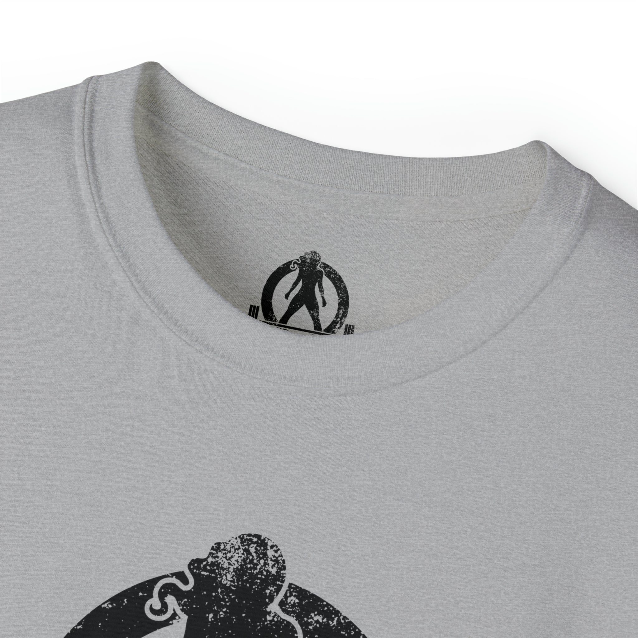 Distressed - Unisex Ultra Cotton Tee - Black Logo