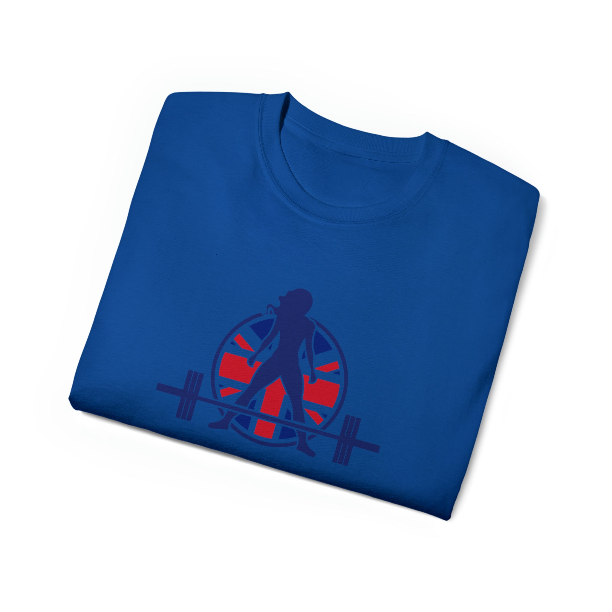 Unisex Ultra Cotton Tee - UK Logo Light - Plain Back