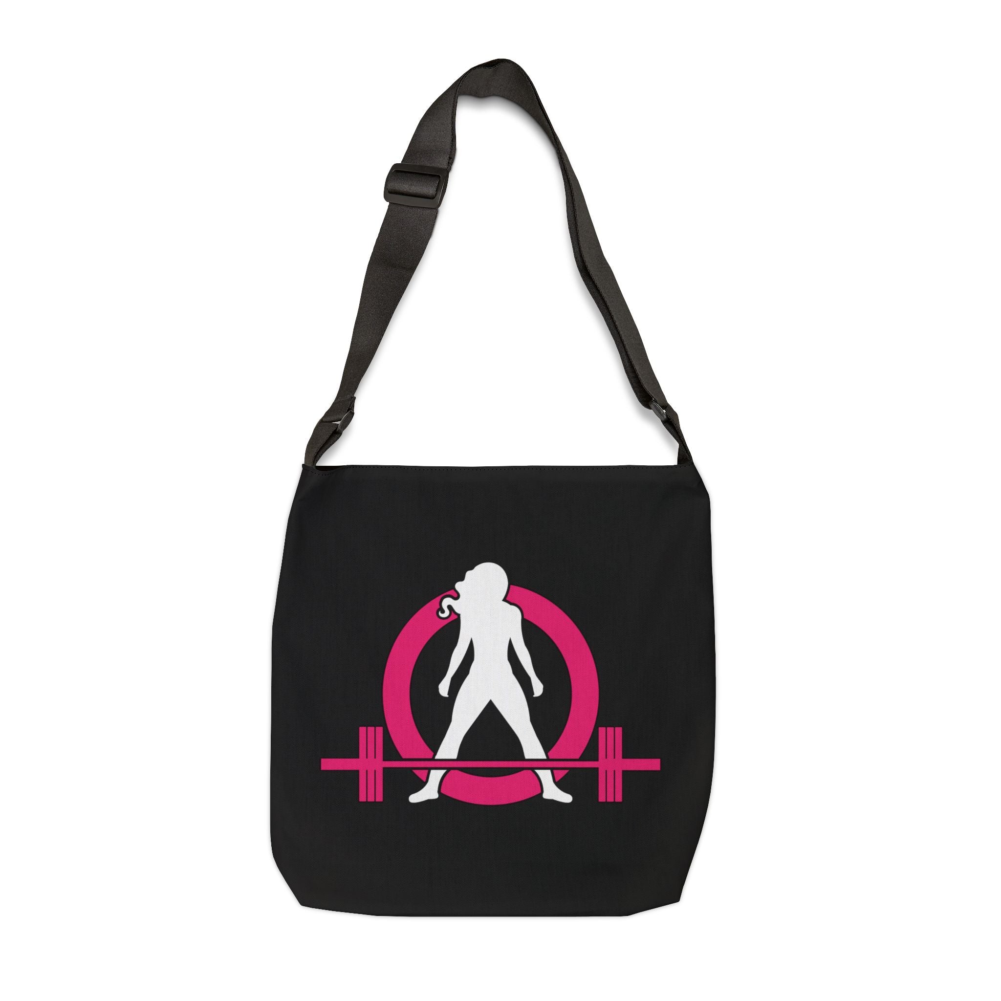 Adjustable Tote Bag (AOP) - Classic Dark Logo