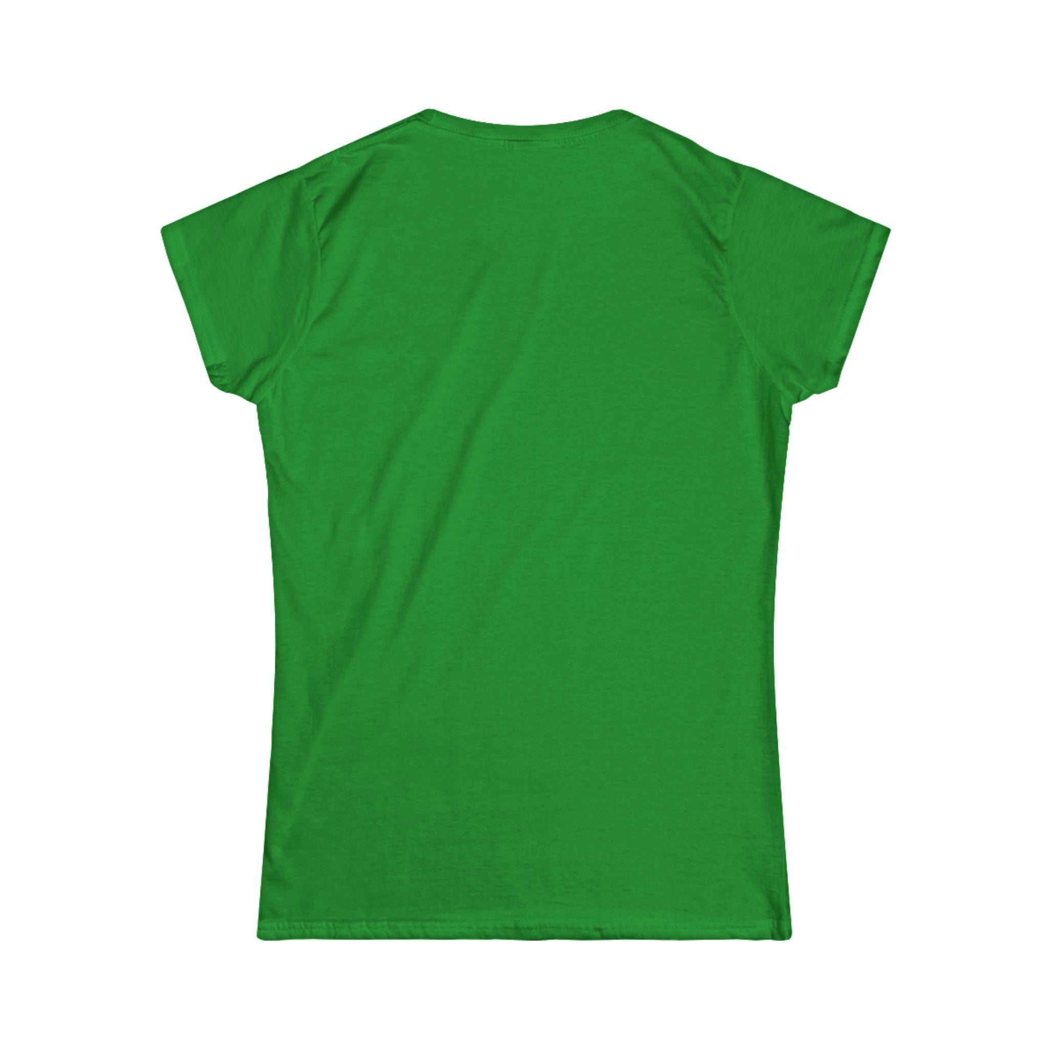 I Could Deadlift You - Women's Softstyle Tee - Plain Back - Black Logo