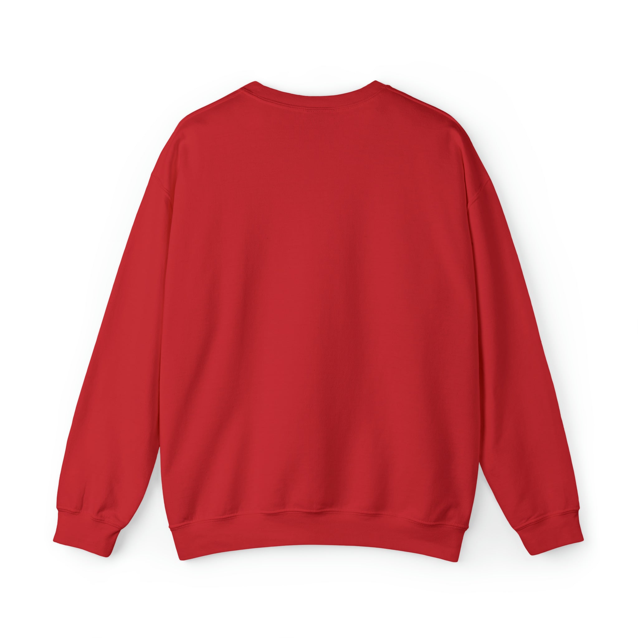 Unisex Heavy Blend™ Crewneck Sweatshirt - Distressed Logo - Plain Back