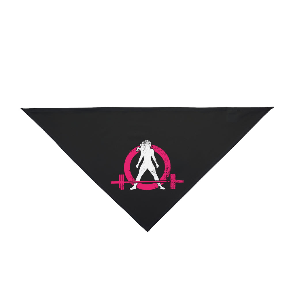Pet Bandana - Black Distressed