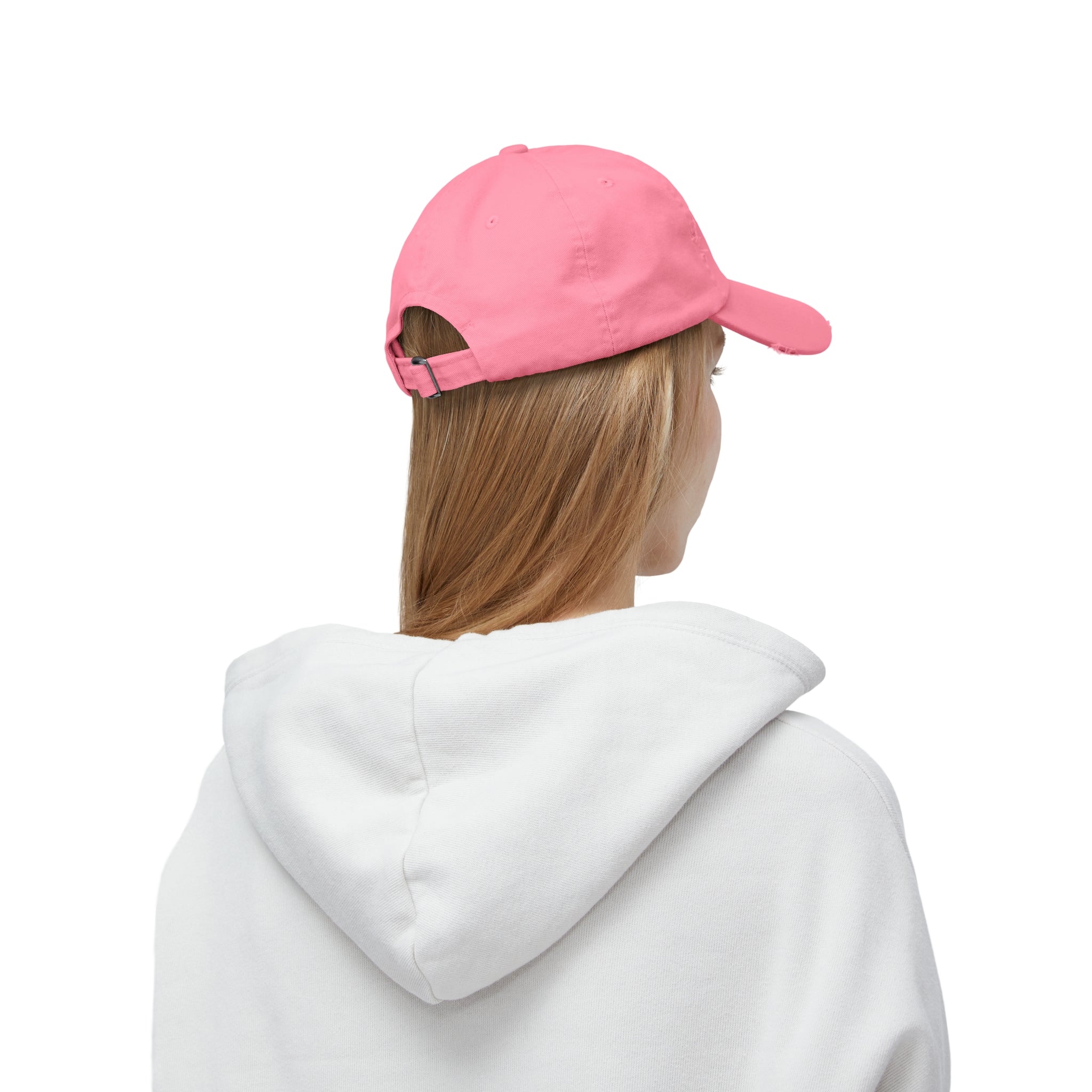 Unisex Distressed Cap - Classic Color Distressed Logo