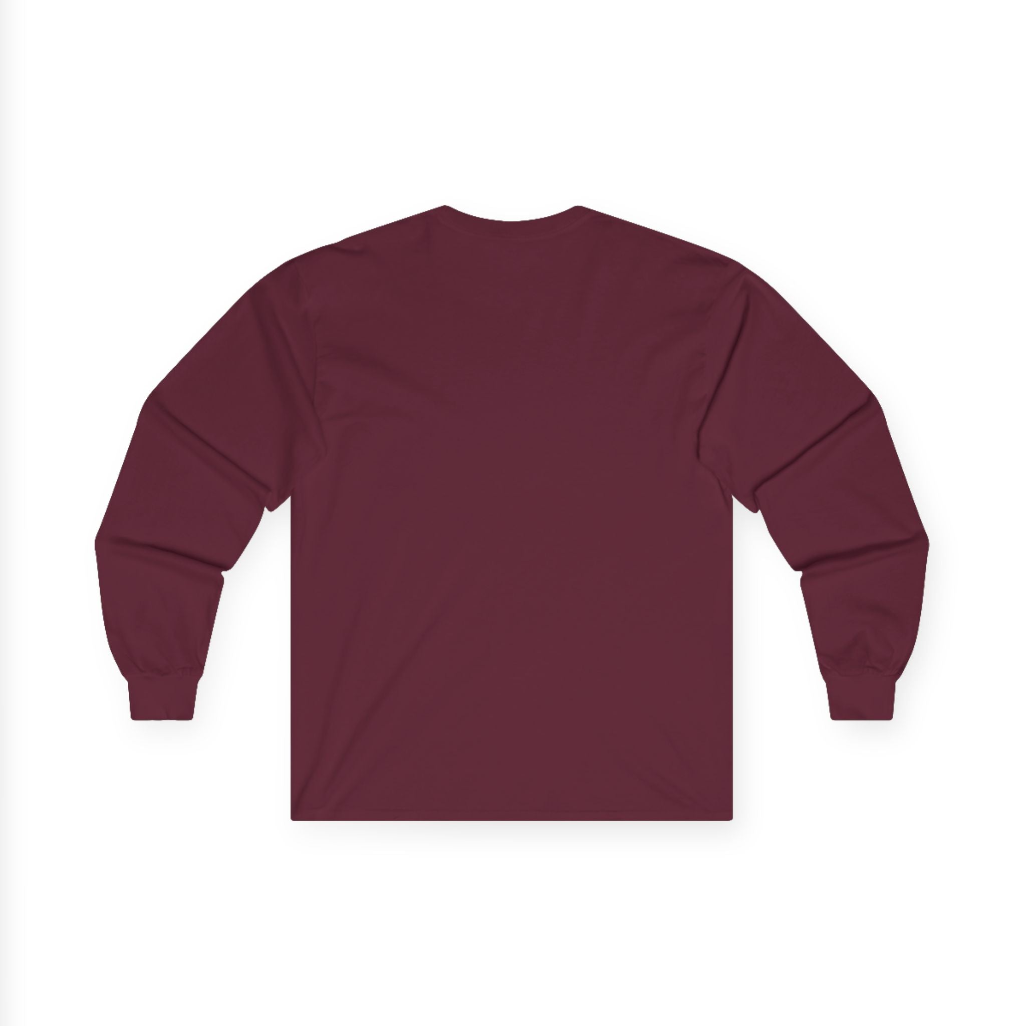 Lift Heavy Run Fast - Ultra Cotton Long Sleeve Tee - Black Logo Front