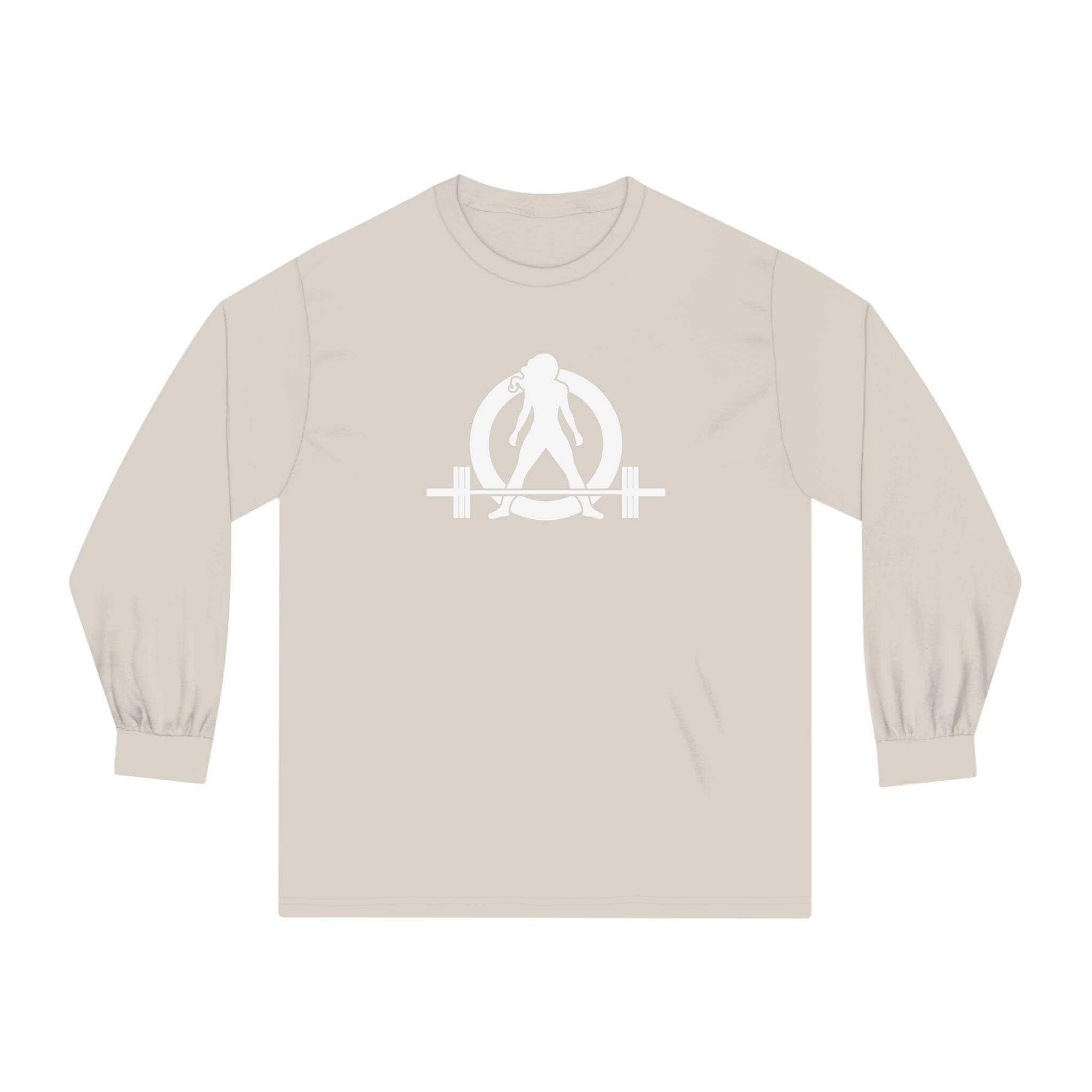 25 + 25 = 70 - Unisex Classic Long Sleeve T-Shirt - White Print on Front & Back