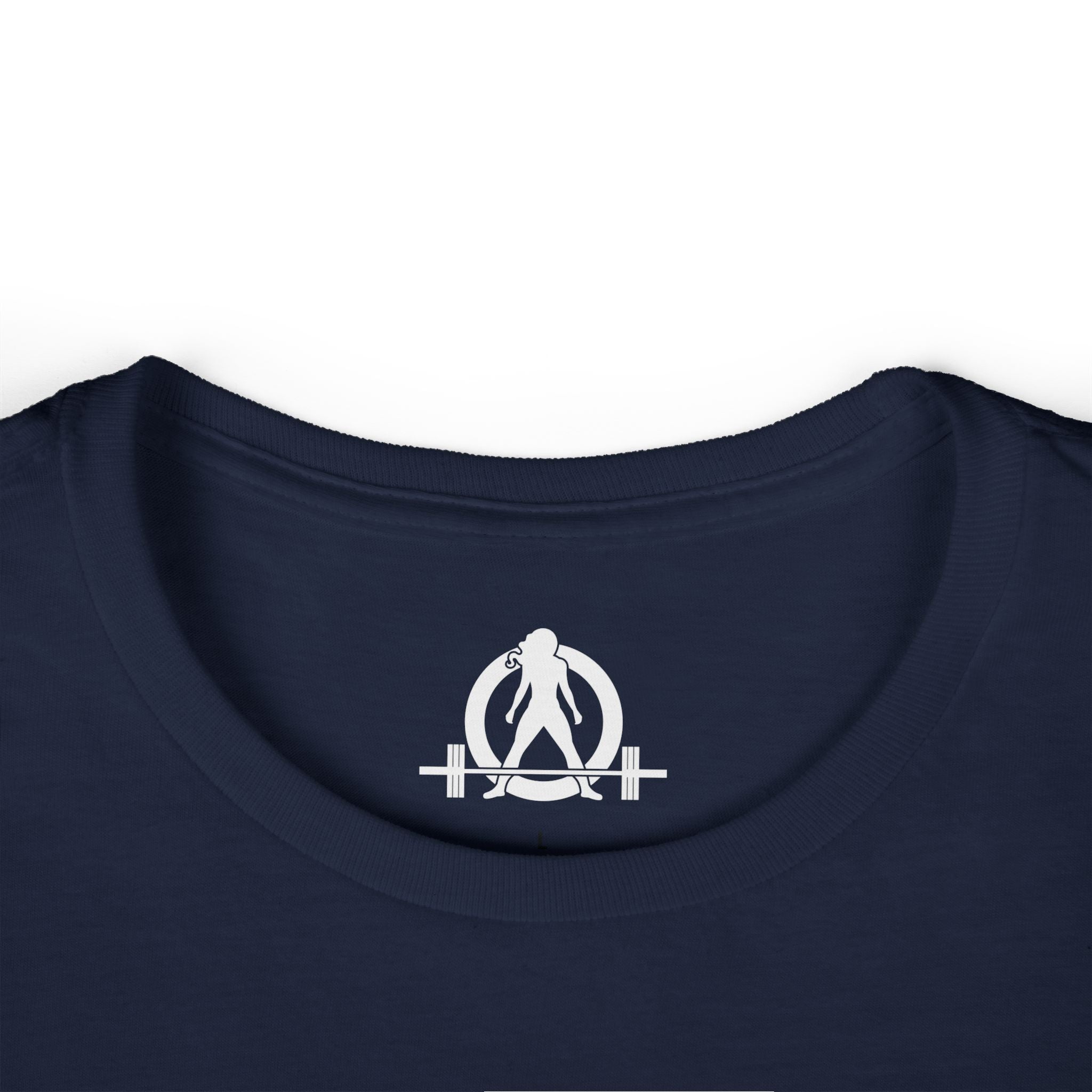 Barbell Club - Women's Softstyle Tee - White Logo