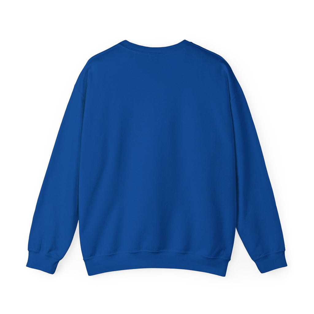 Lift Heavy Shit - Unisex Heavy Blend™ Crewneck Sweatshirt - Black Logo on Front