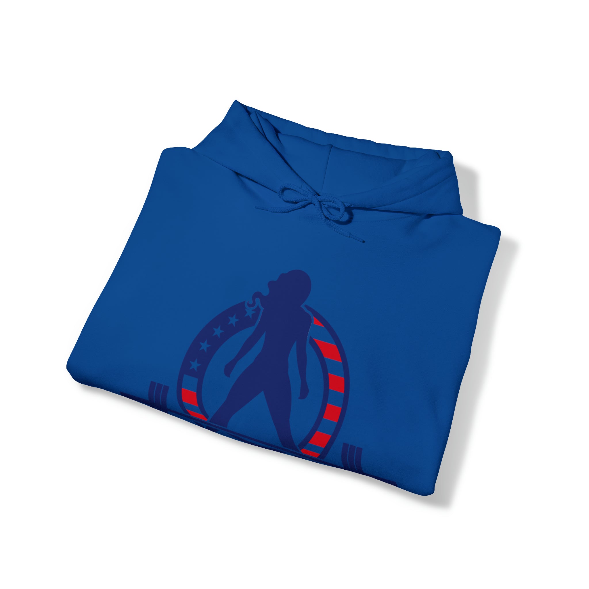 USA Logo - Unisex Heavy Blend Hooded Sweatshirt - USA Logo Light - Plain Back