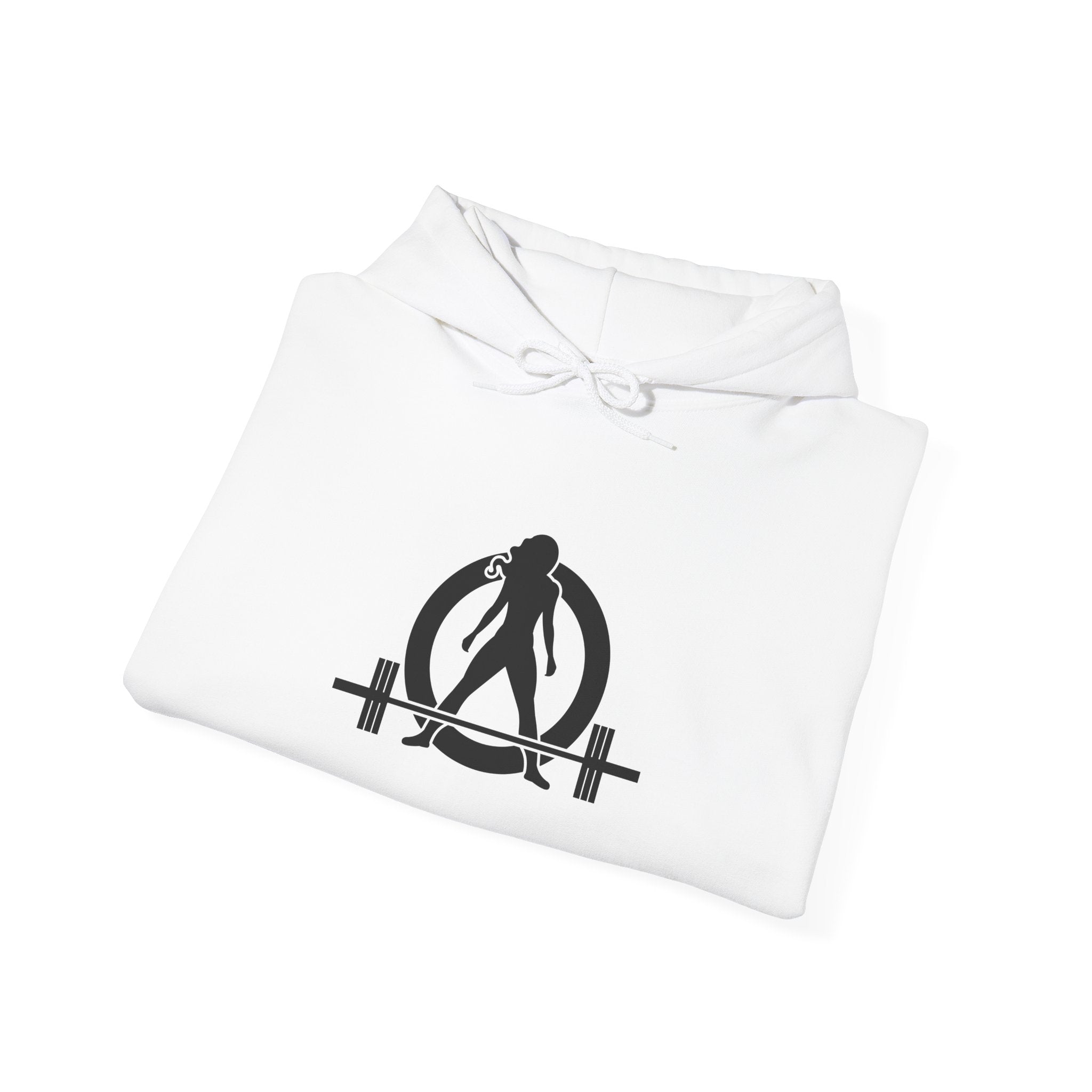 45 + 45 = 135 - Unisex Heavy Blend Hooded Sweatshirt  - Black Logo