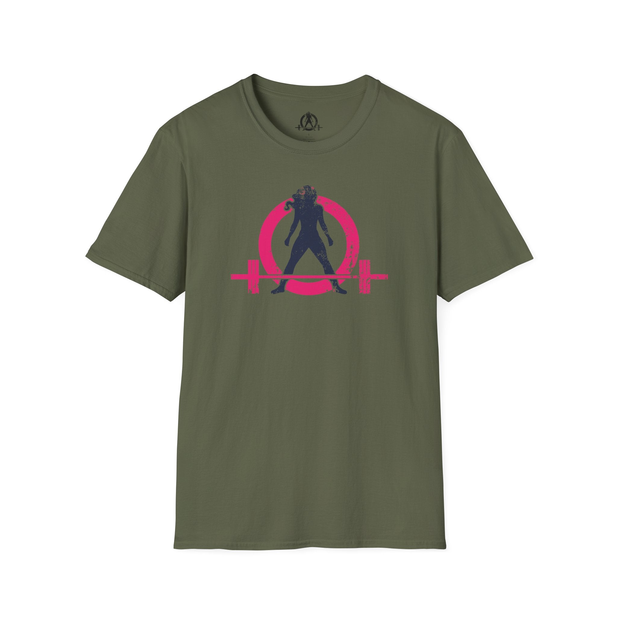 WWLW Distressed Logo Inverted - Unisex Softstyle T-Shirt - Plain Back (BEST SELLER)
