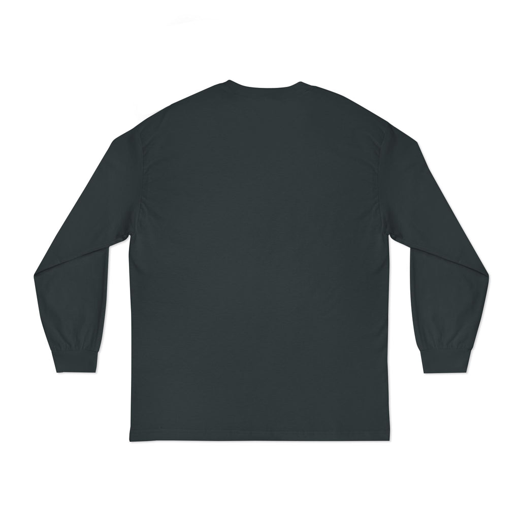 WWLW UK Logo - Unisex Long Sleeve T-Shirt - Black Logo Plain Back