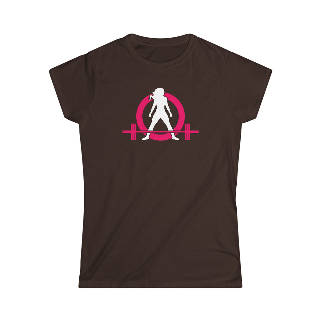 Strong Is Beautiful - Women's Softstyle Tee - Front Color & Back