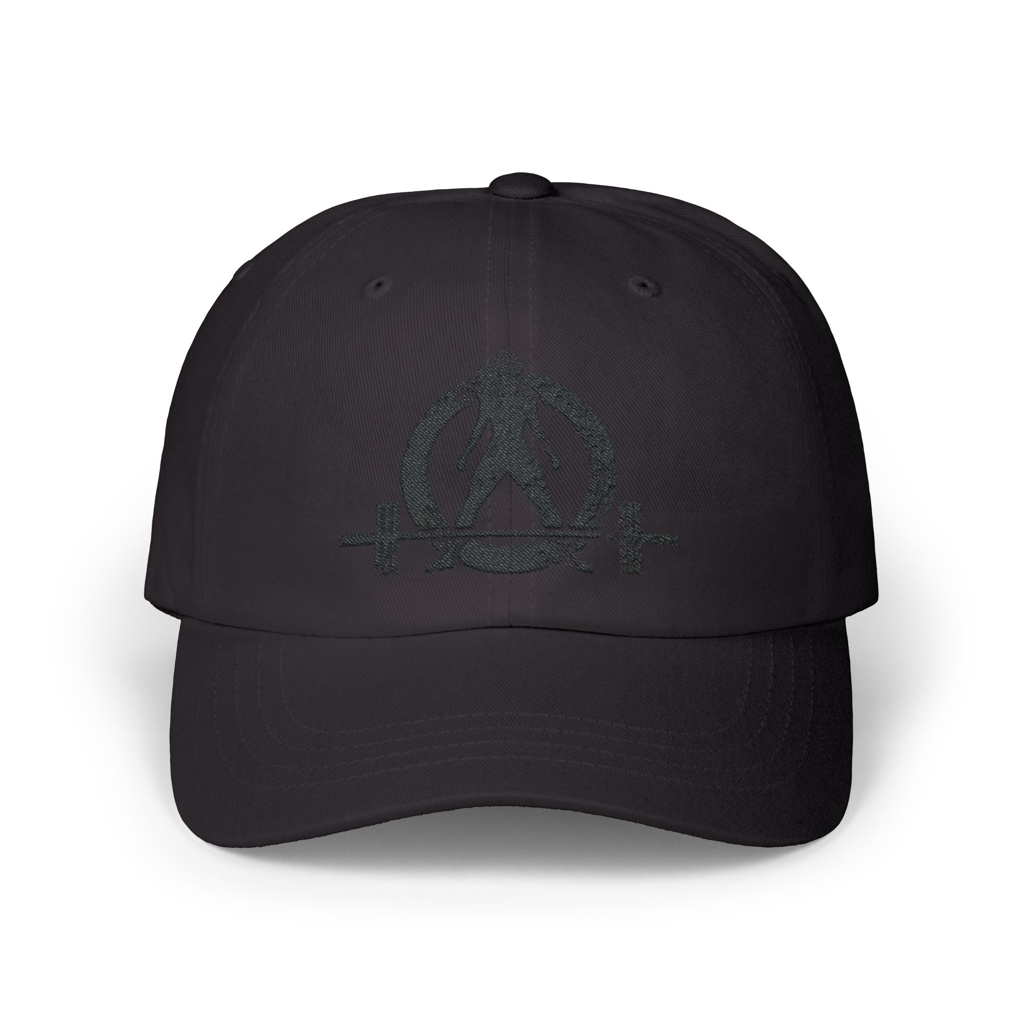 Copy of Classic Dad Cap - Black Distressed Logo