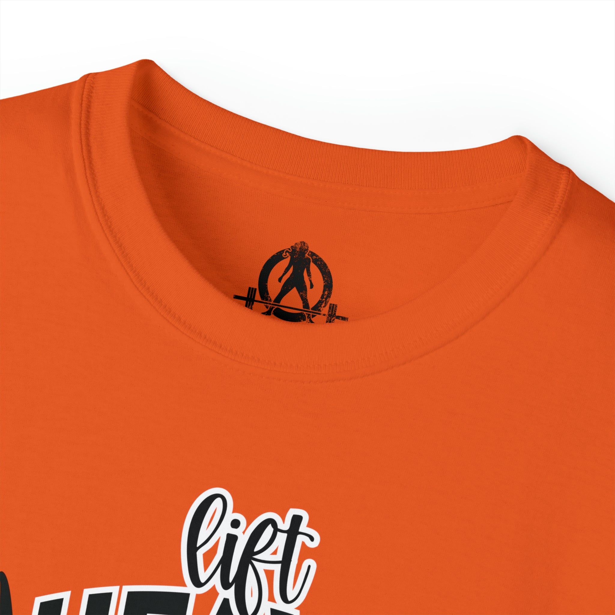 Lift Heavy Swing Fast - Unisex Ultra Cotton Tee - Black Logo