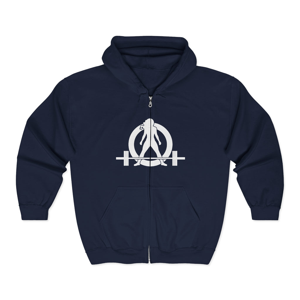 I Could Deadlift You -  Unisex Heavy Blend™ Full Zip Hooded Sweatshirt