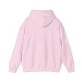 Lift Like.A Girl - Unisex Heavy Blend Hooded Sweatshirt - White Logo on Front & Right Sleeve