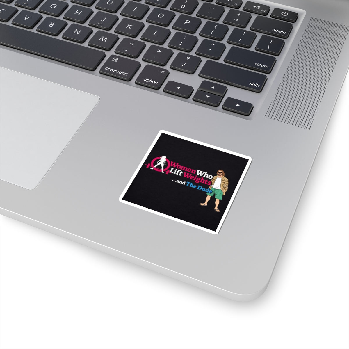 WWLW & The Dude — Kiss-Cut Stickers 😎