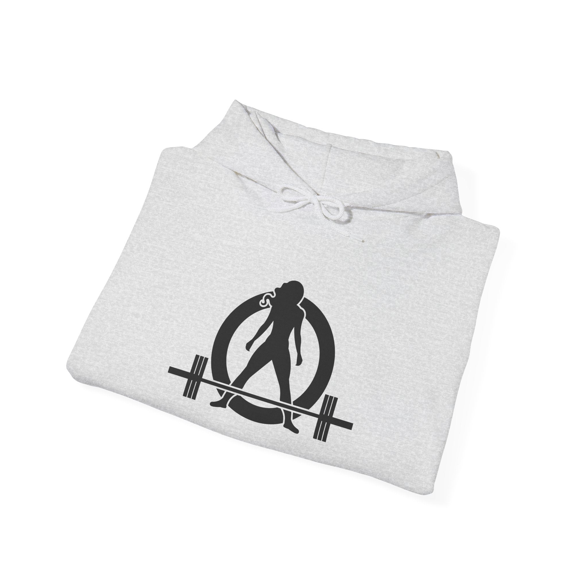 Everything Hurts & I'm Hungry  - Unisex Heavy Blend Hooded Sweatshirt  - Black Print Front and Back
