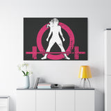 WWLW Distressed Logo - Fitness Motivation - Canvas