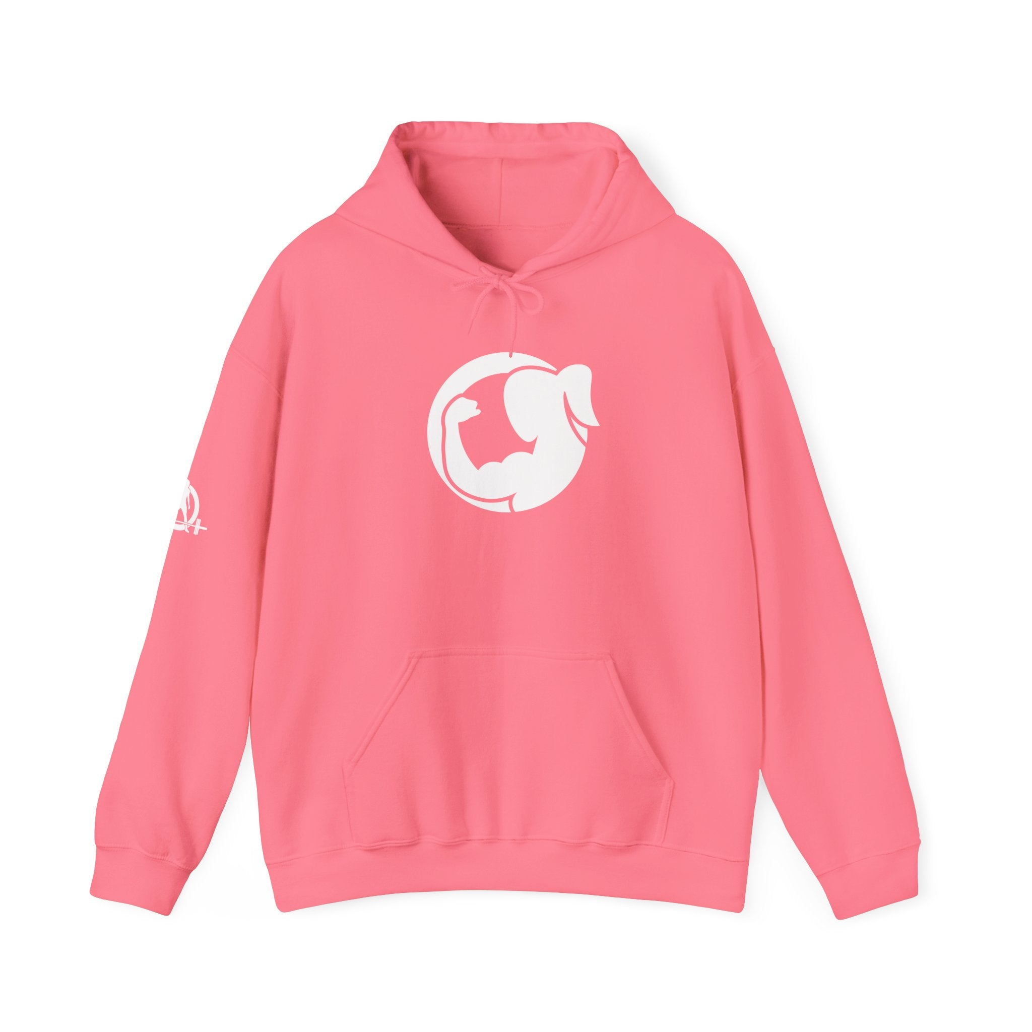 Strong Her – Unisex Heavy Blend™ Hooded Sweatshirt (White Logo) 💪