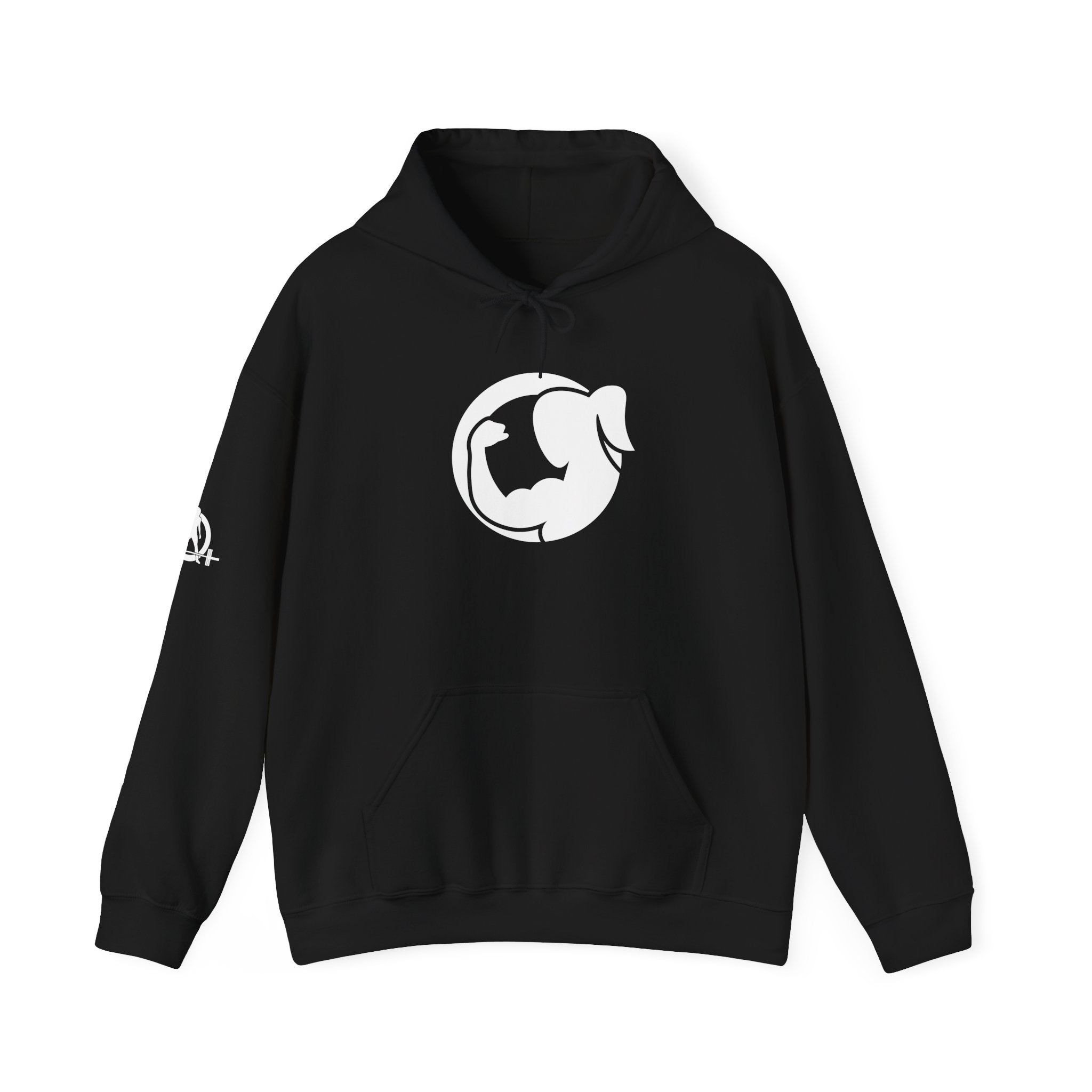 Strong Her – Unisex Heavy Blend™ Hooded Sweatshirt (White Logo) 💪