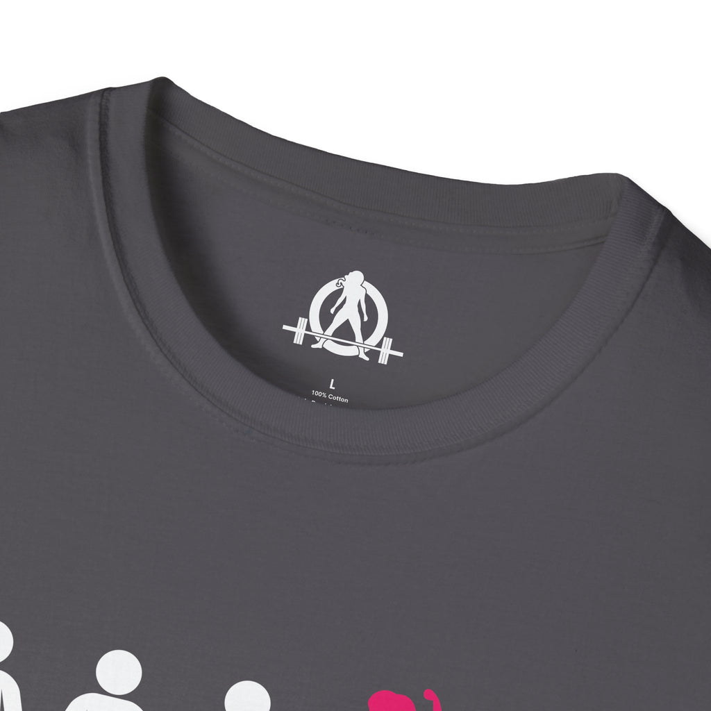 Dare To Be Different - Flex - Unisex Softstyle T-Shirt - Logo Front