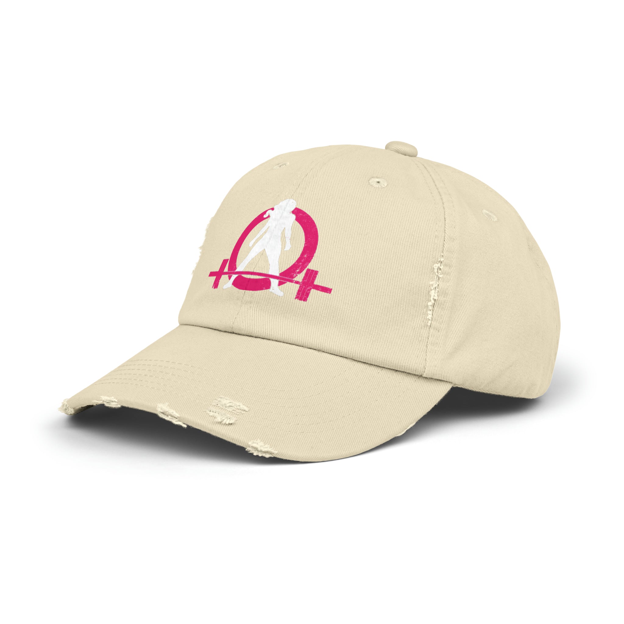 Unisex Distressed Cap - Classic Color Distressed Logo