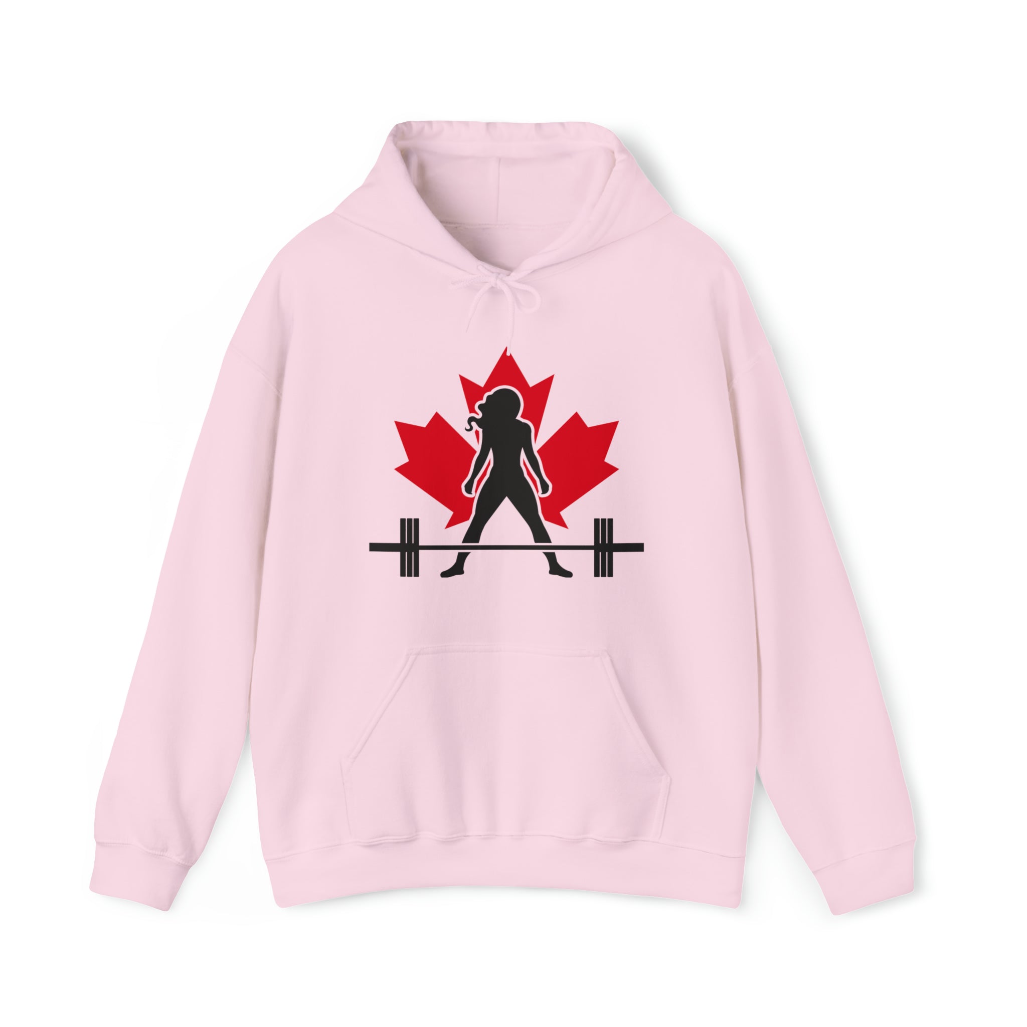 Canada Logo - Unisex Heavy Blend Hooded Sweatshirt - Canada Logo Light - Plain Back