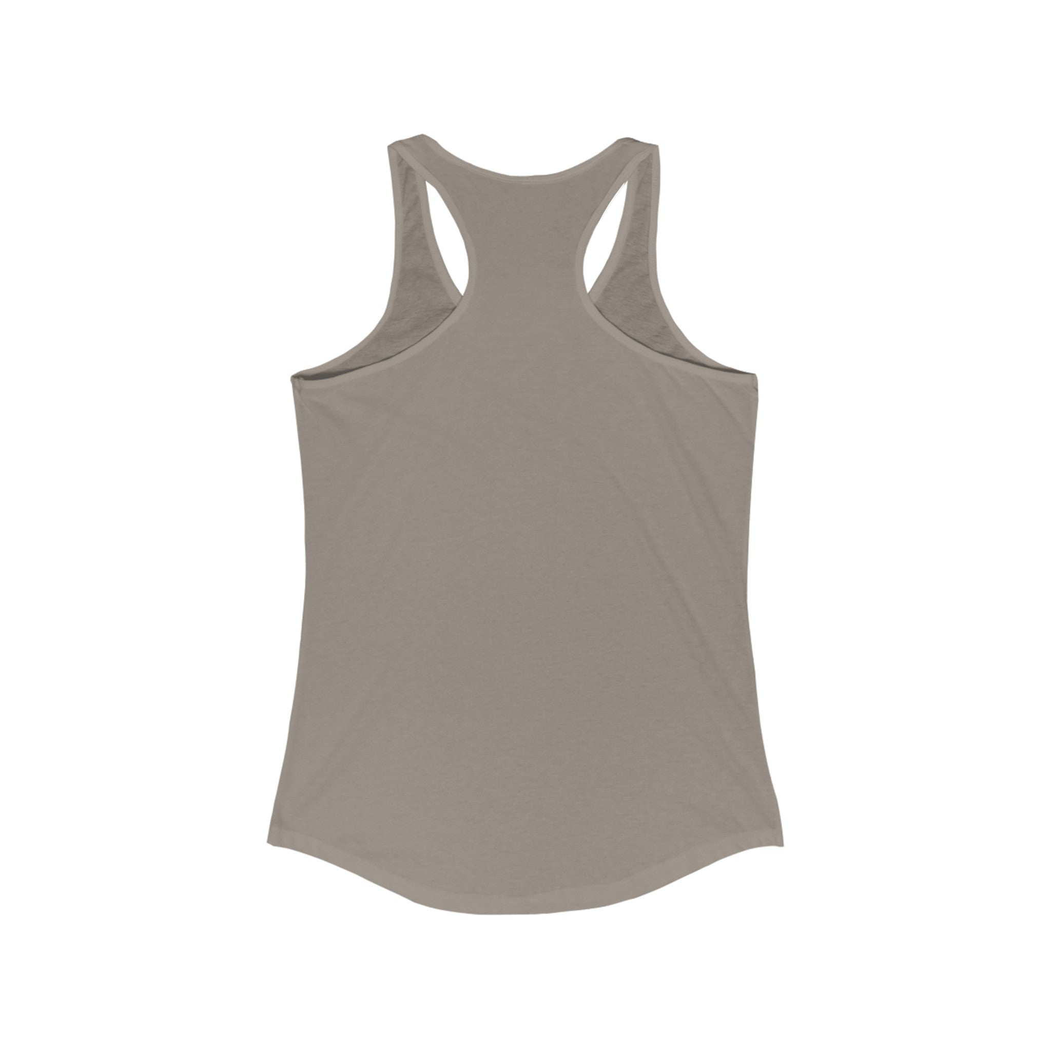 45 + 45 = 135 - Women's Ideal Racerback Tank - Black Print Front