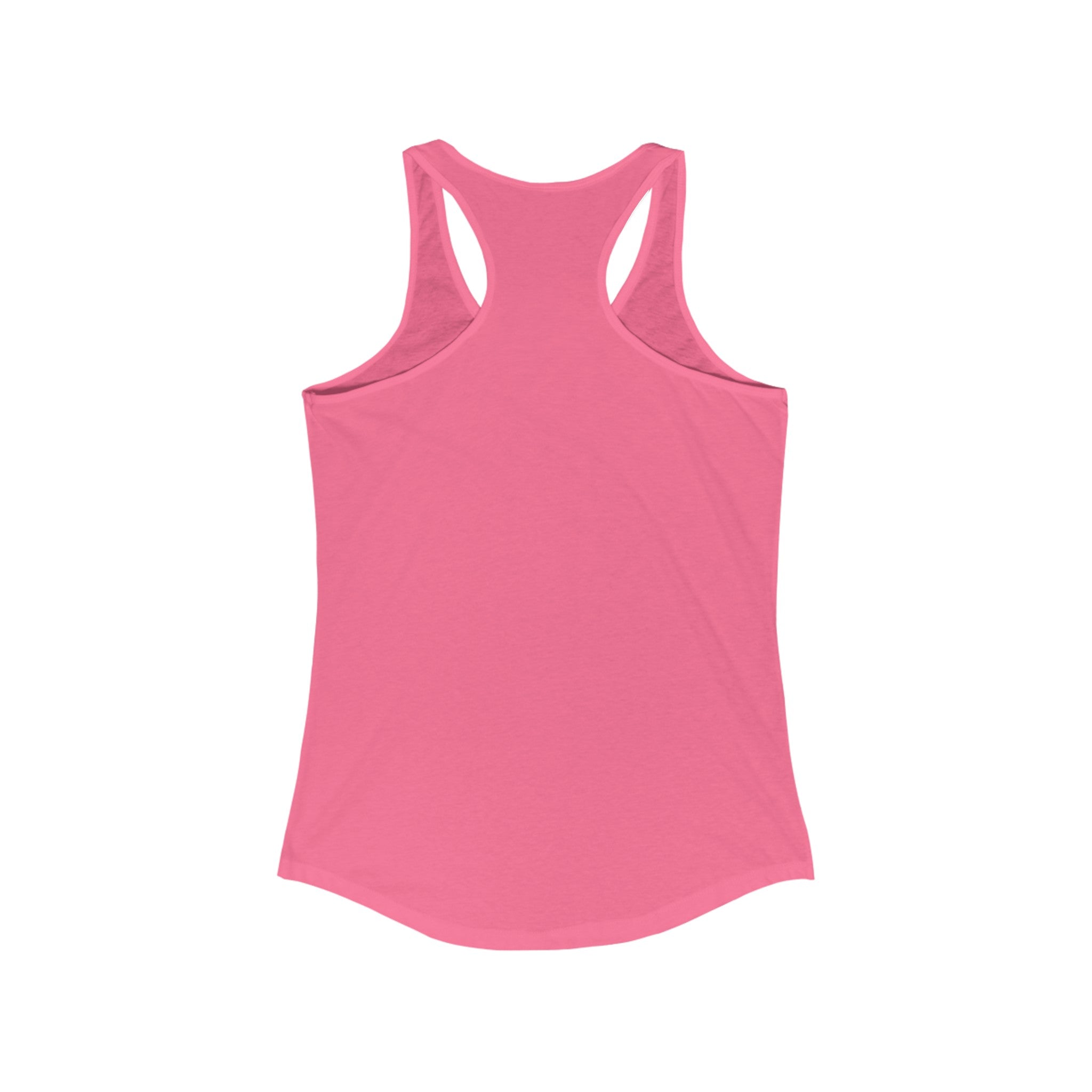 45 + 45 = 135 - Women's Ideal Racerback Tank - Black Print Front